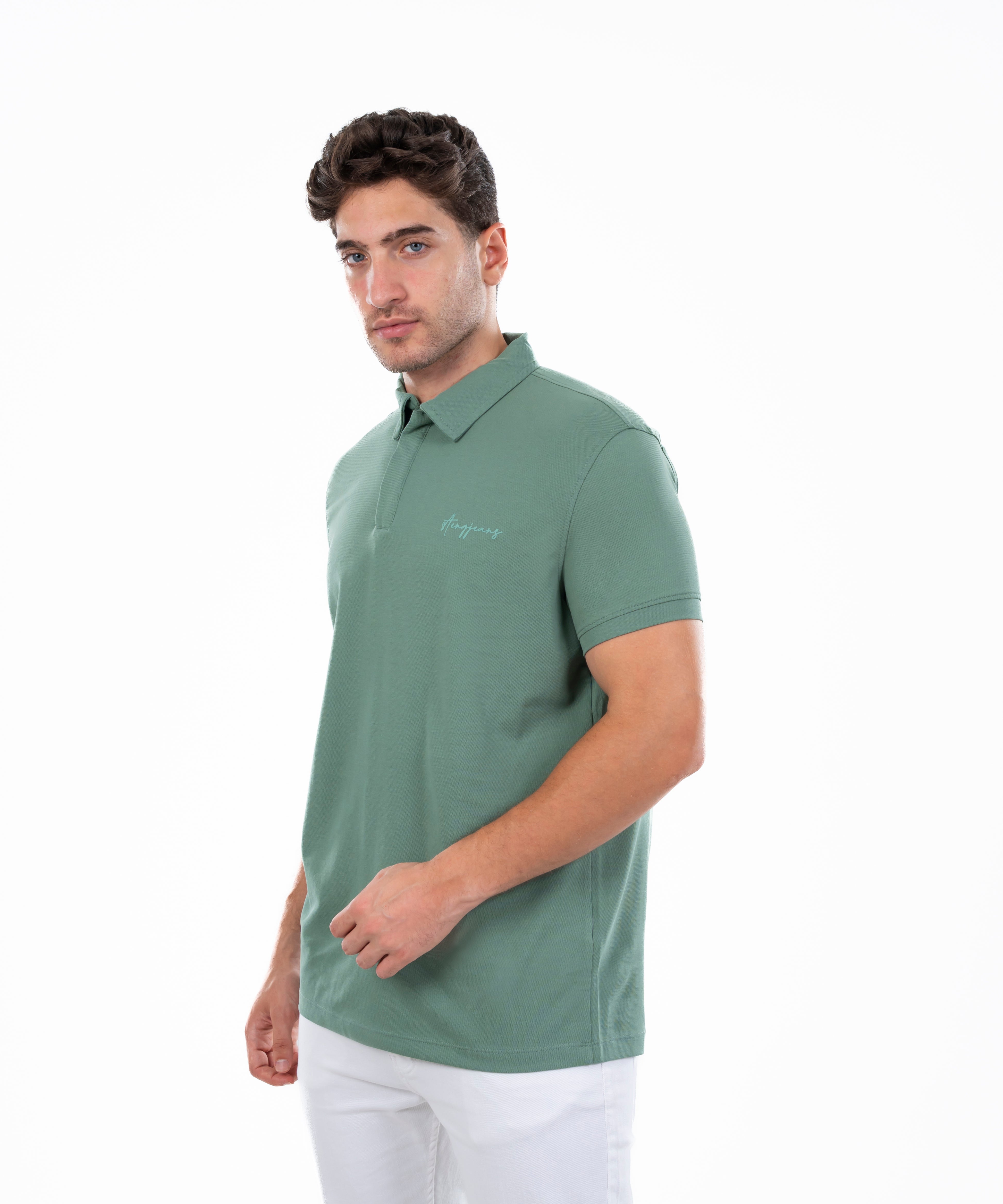 Polo T-shirt - Men - Plain