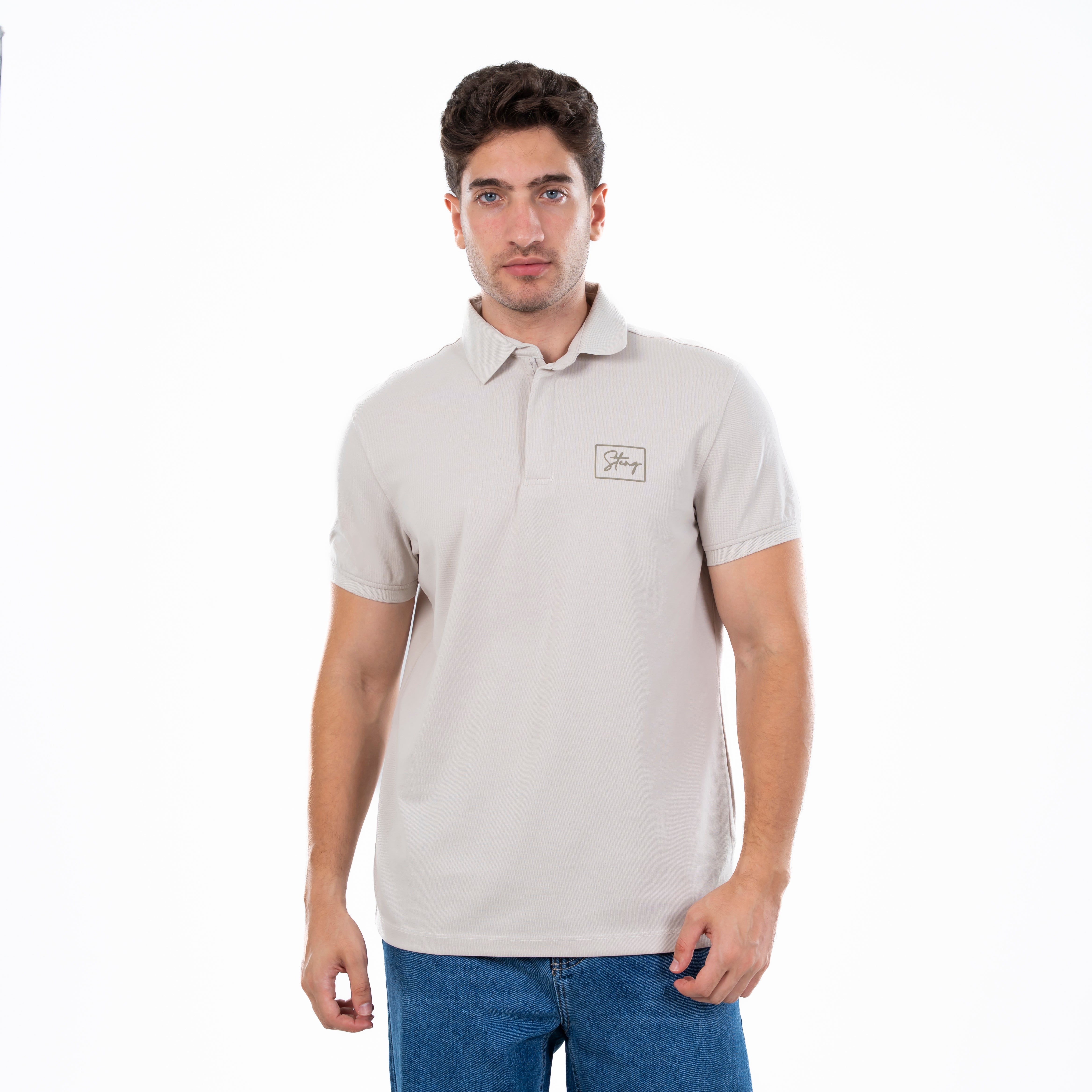 Polo T-shirt - Men - Plain