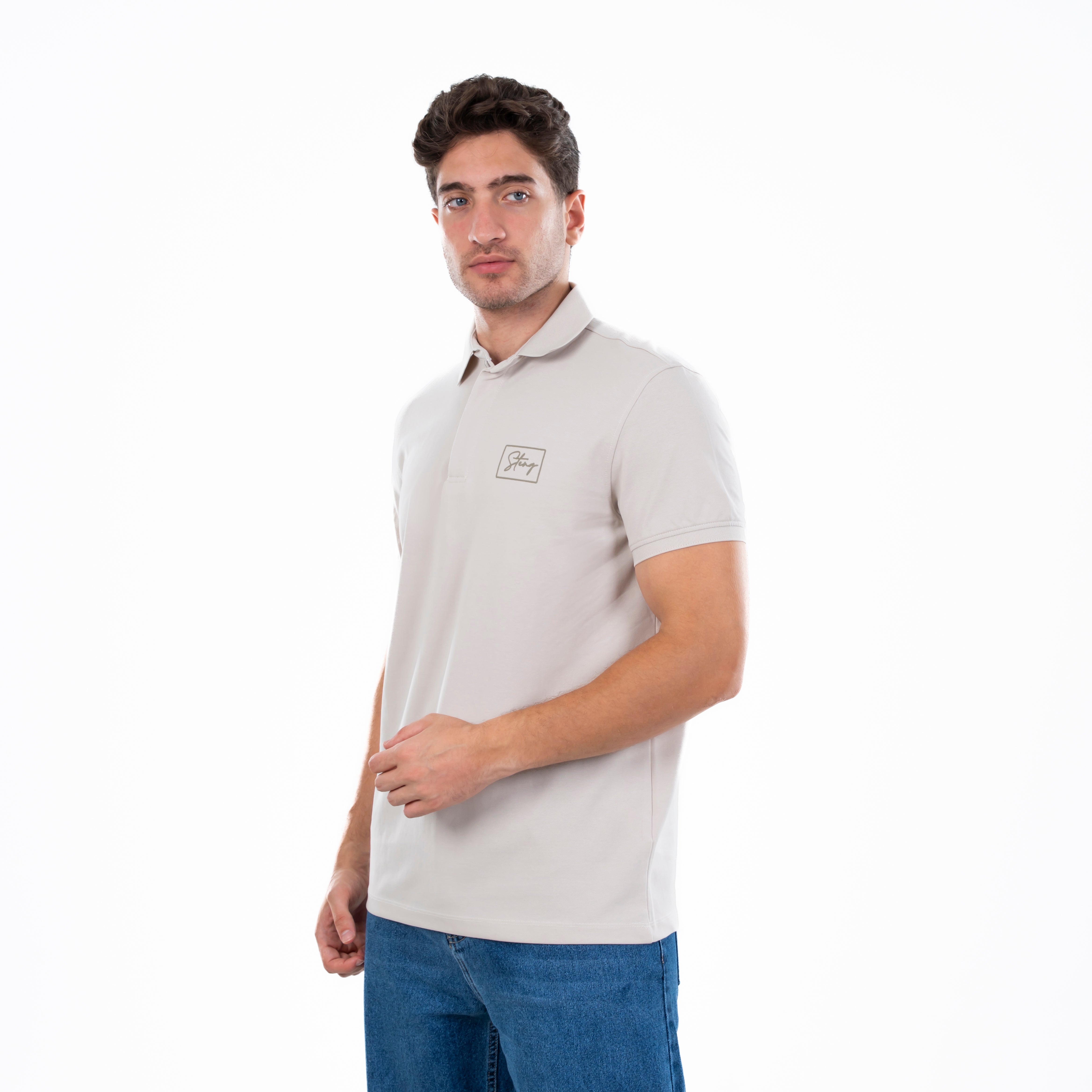 Polo T-shirt - Men - Plain