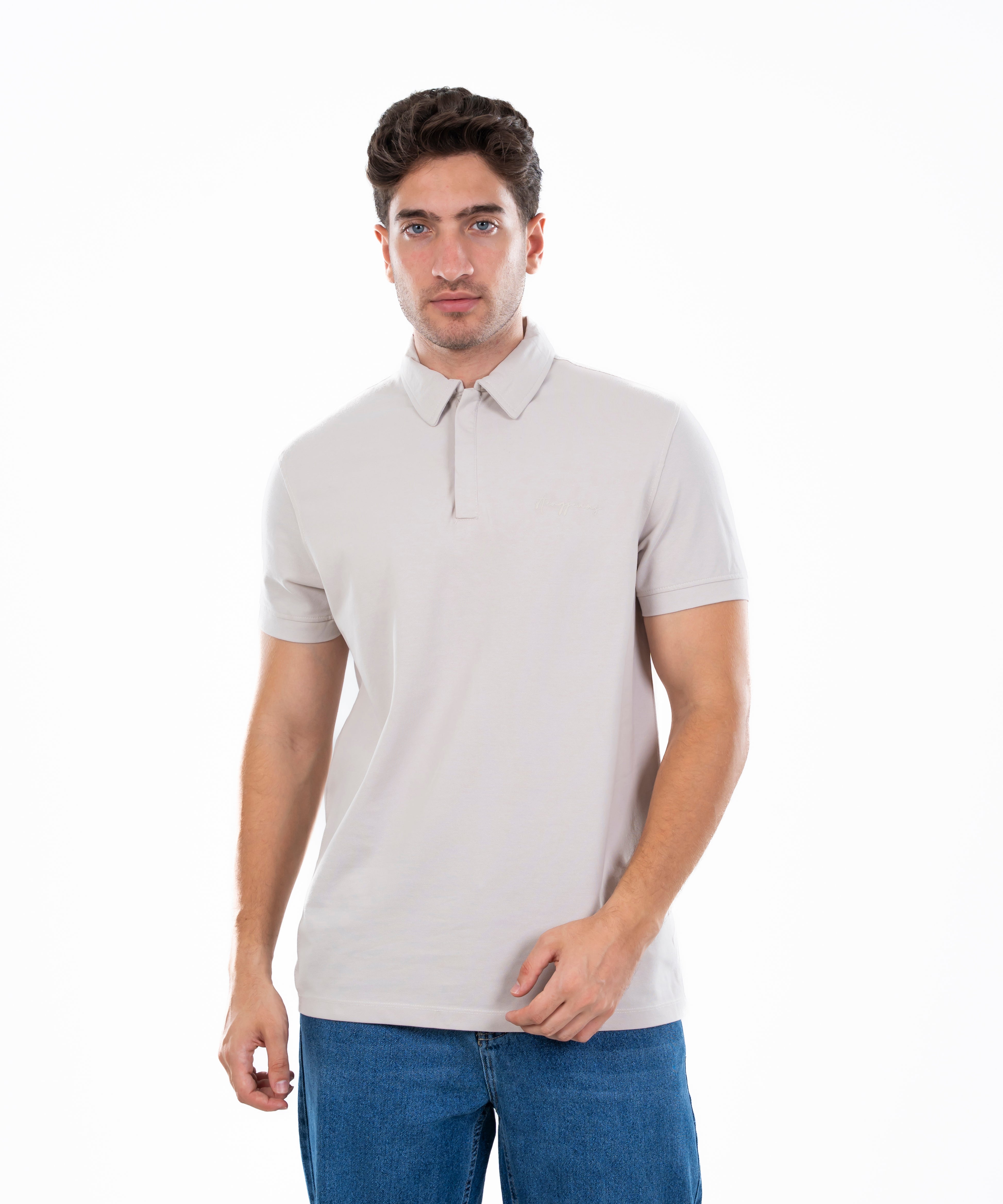 Polo T-shirt - Men - Plain