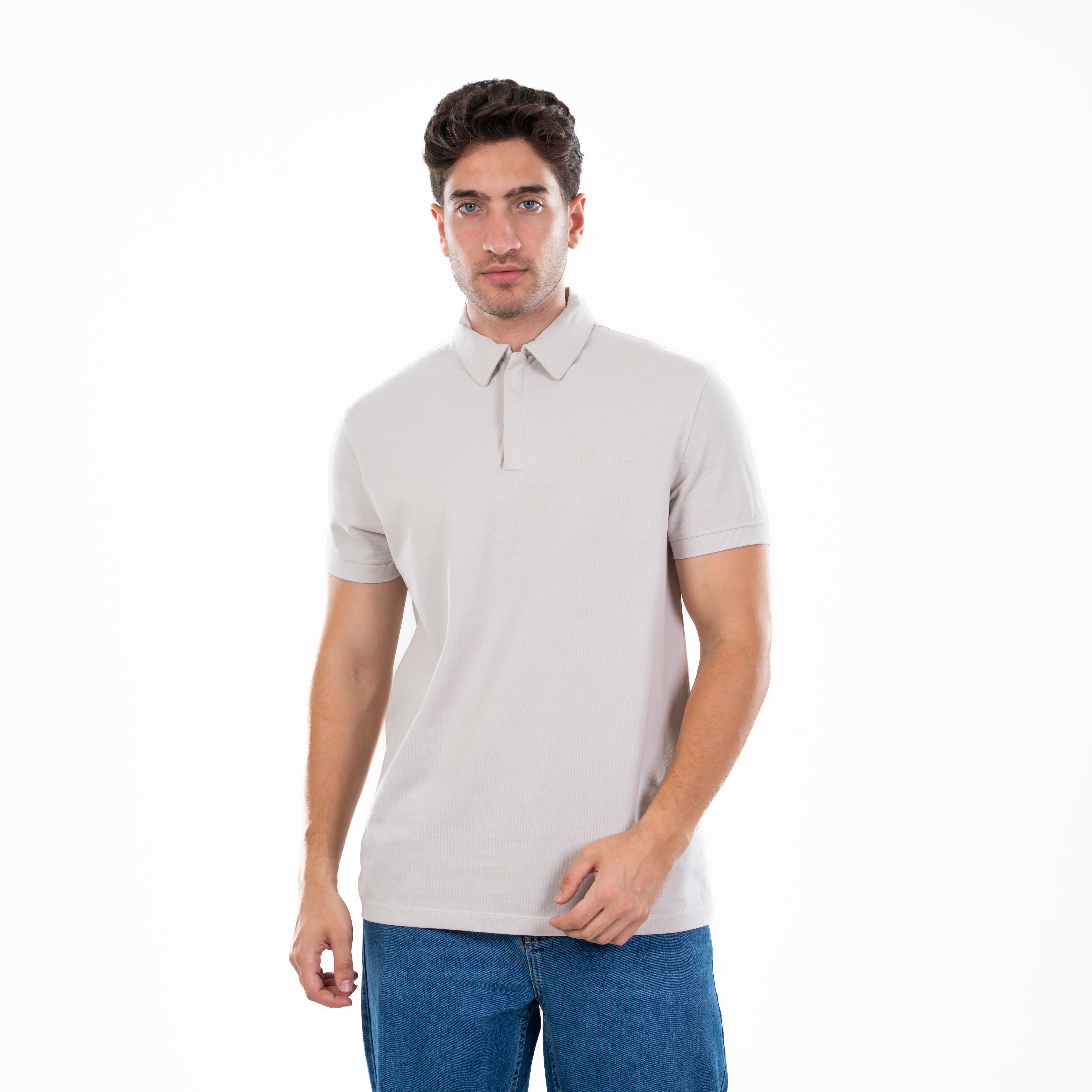 Polo T-shirt - Men - Plain