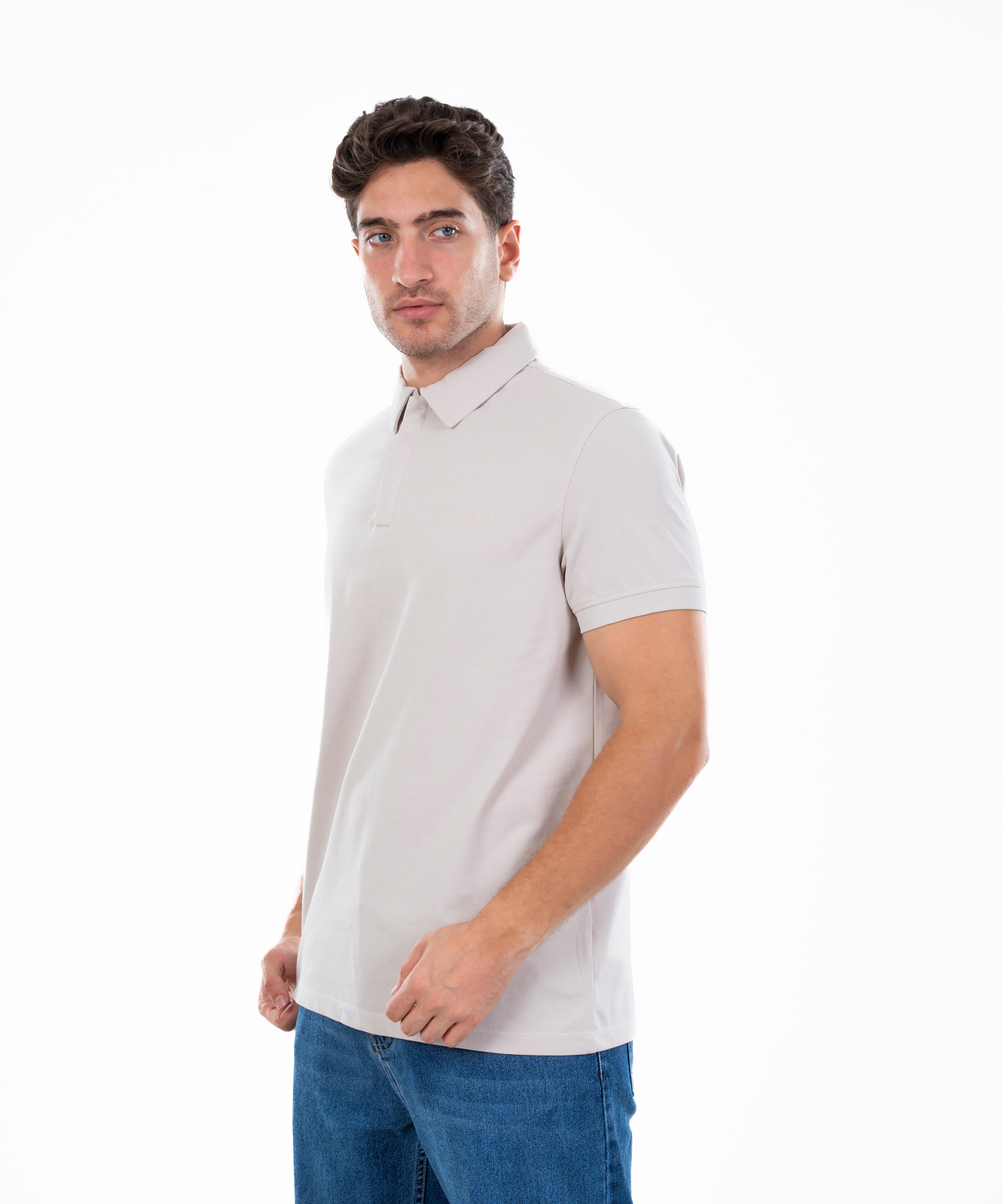 Polo T-shirt - Men - Plain