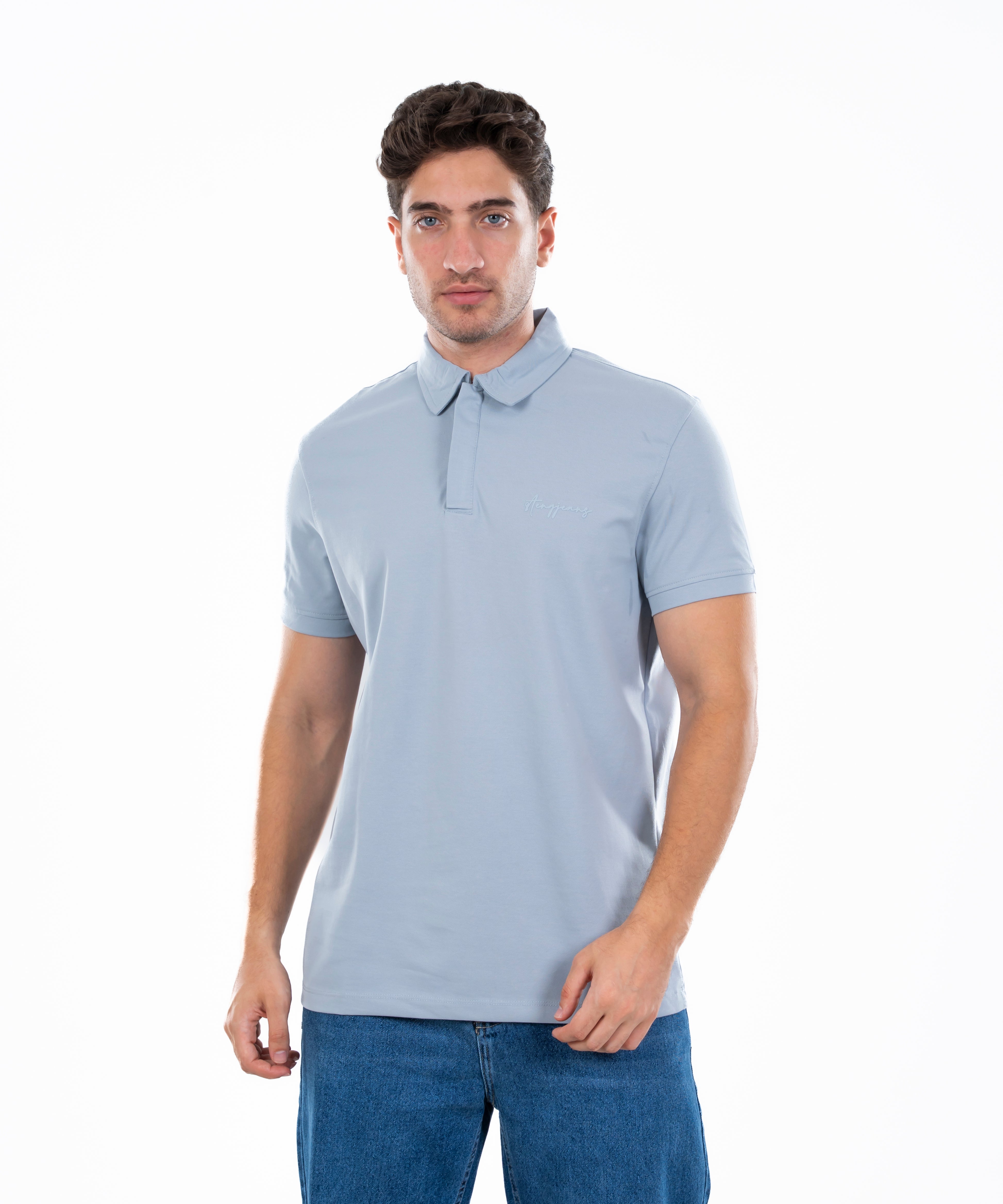 Polo T-shirt - Men - Plain