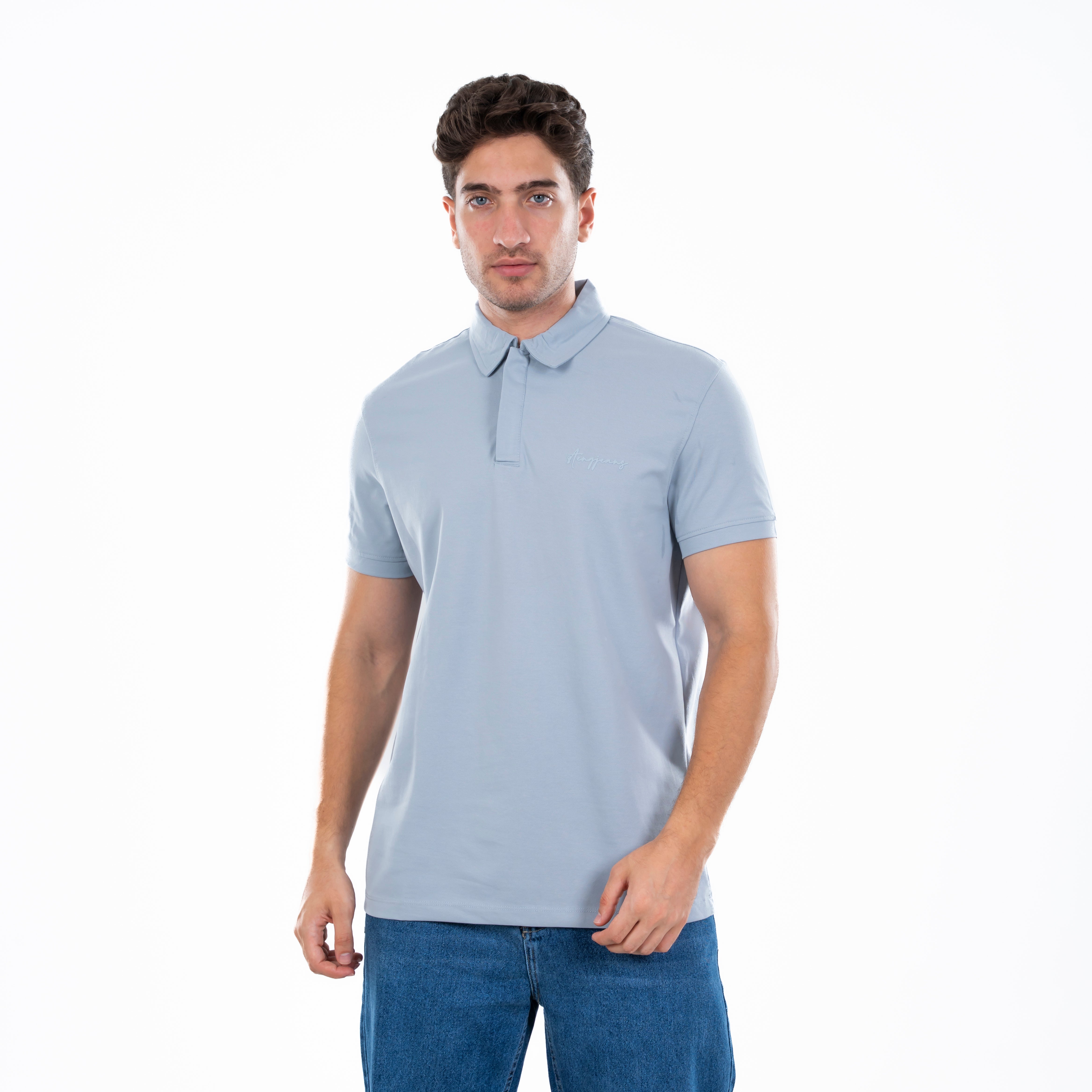 Polo T-shirt - Men - Plain