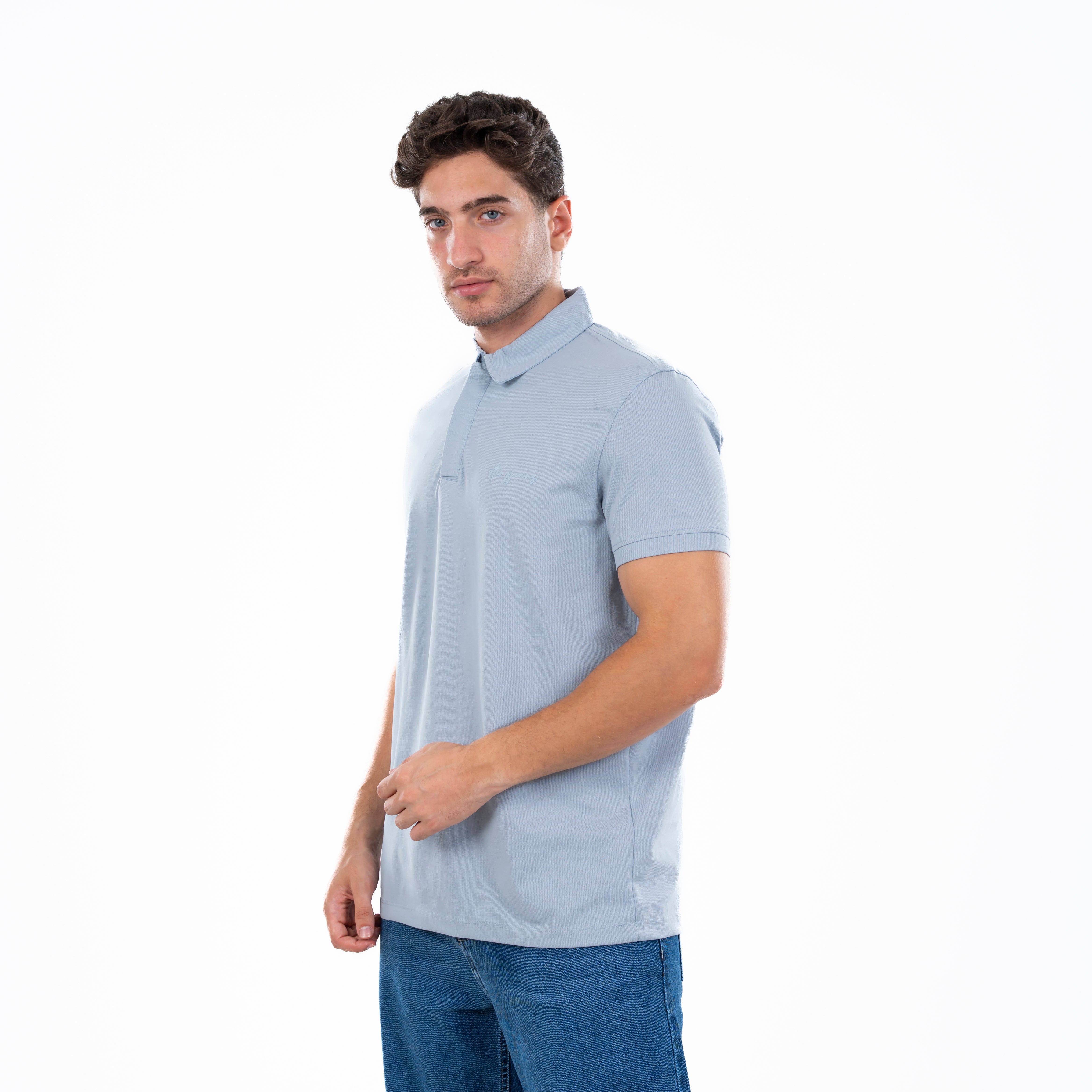 Polo T-shirt - Men - Plain