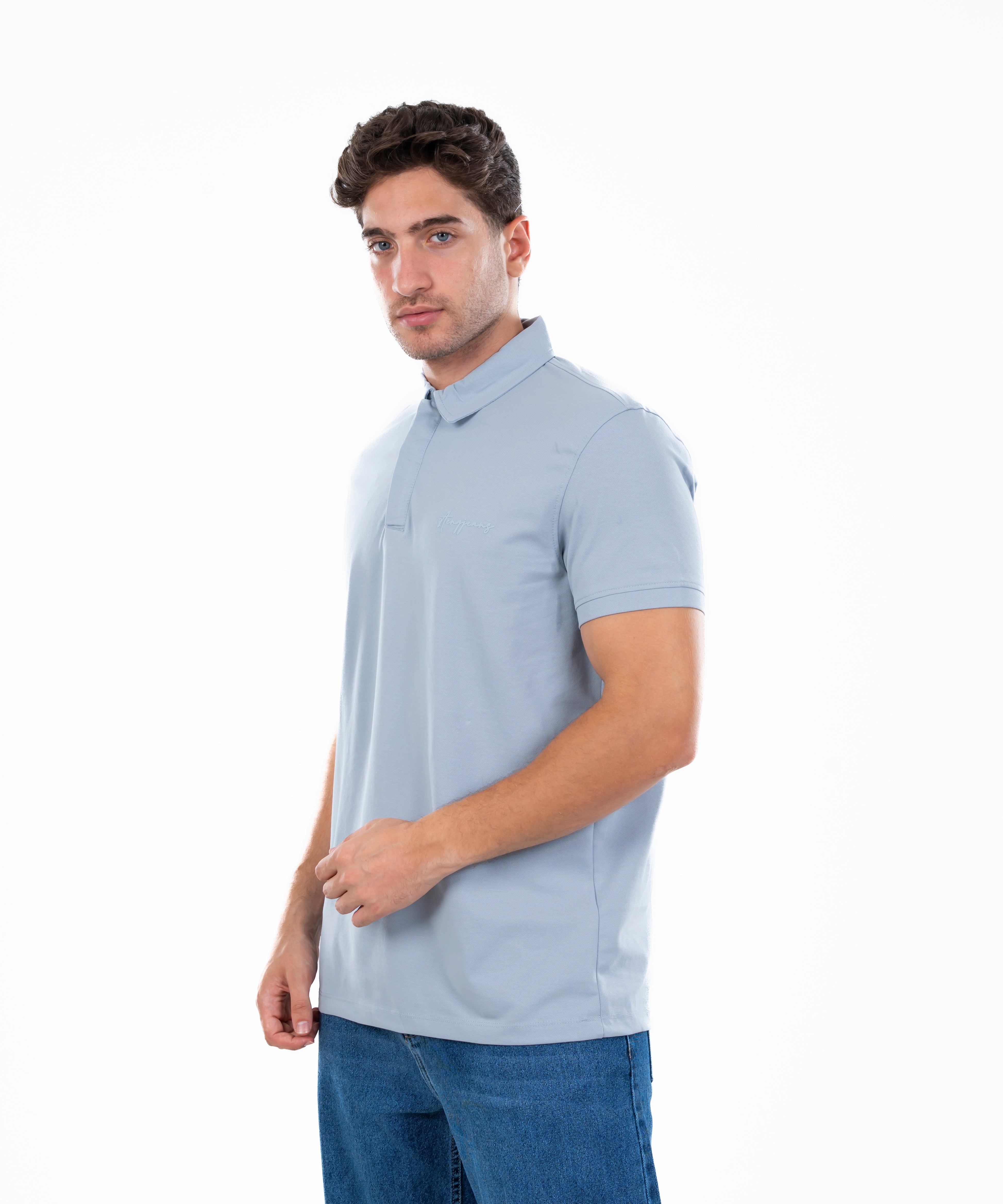 Polo T-shirt - Men - Plain