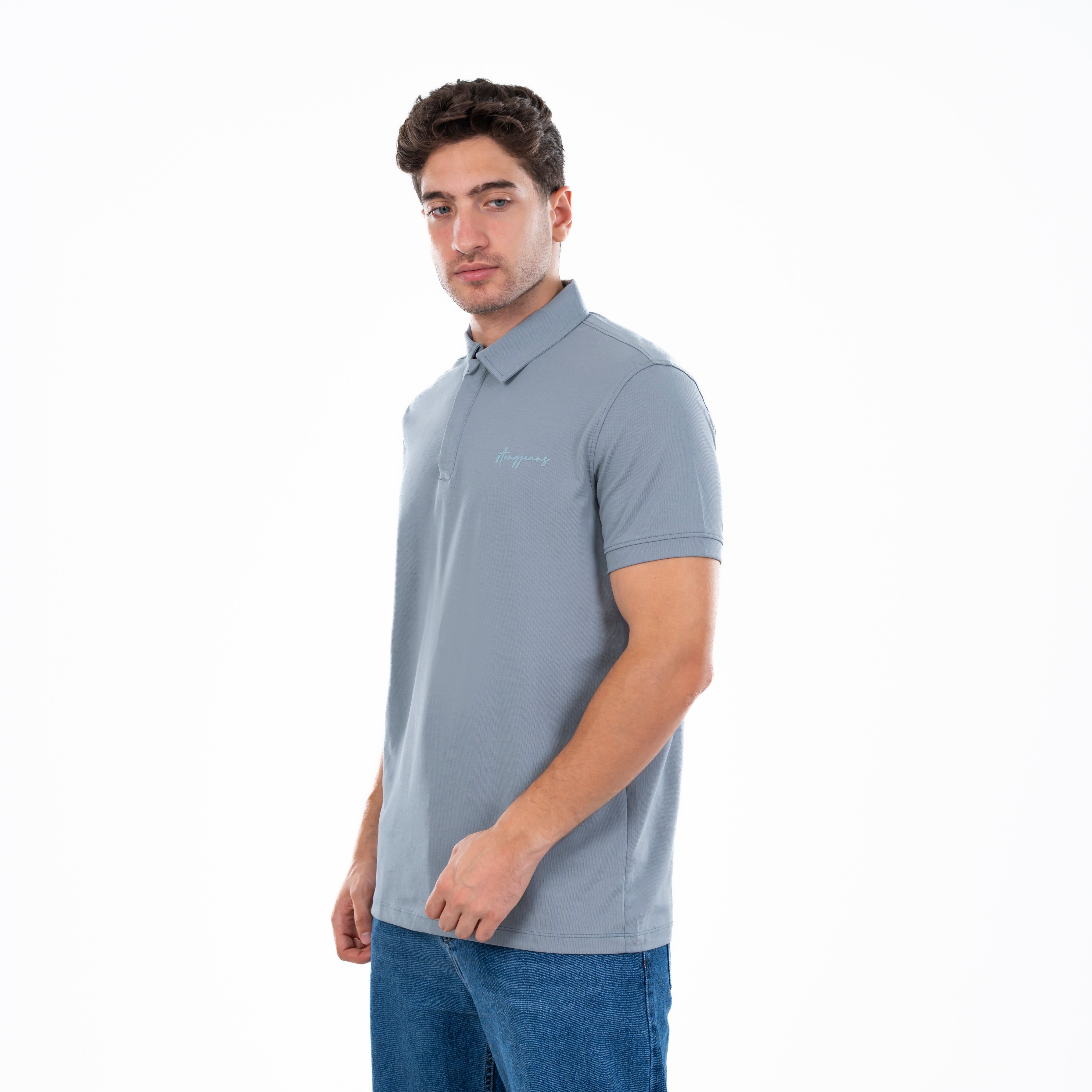 Polo T-shirt - Men - Plain