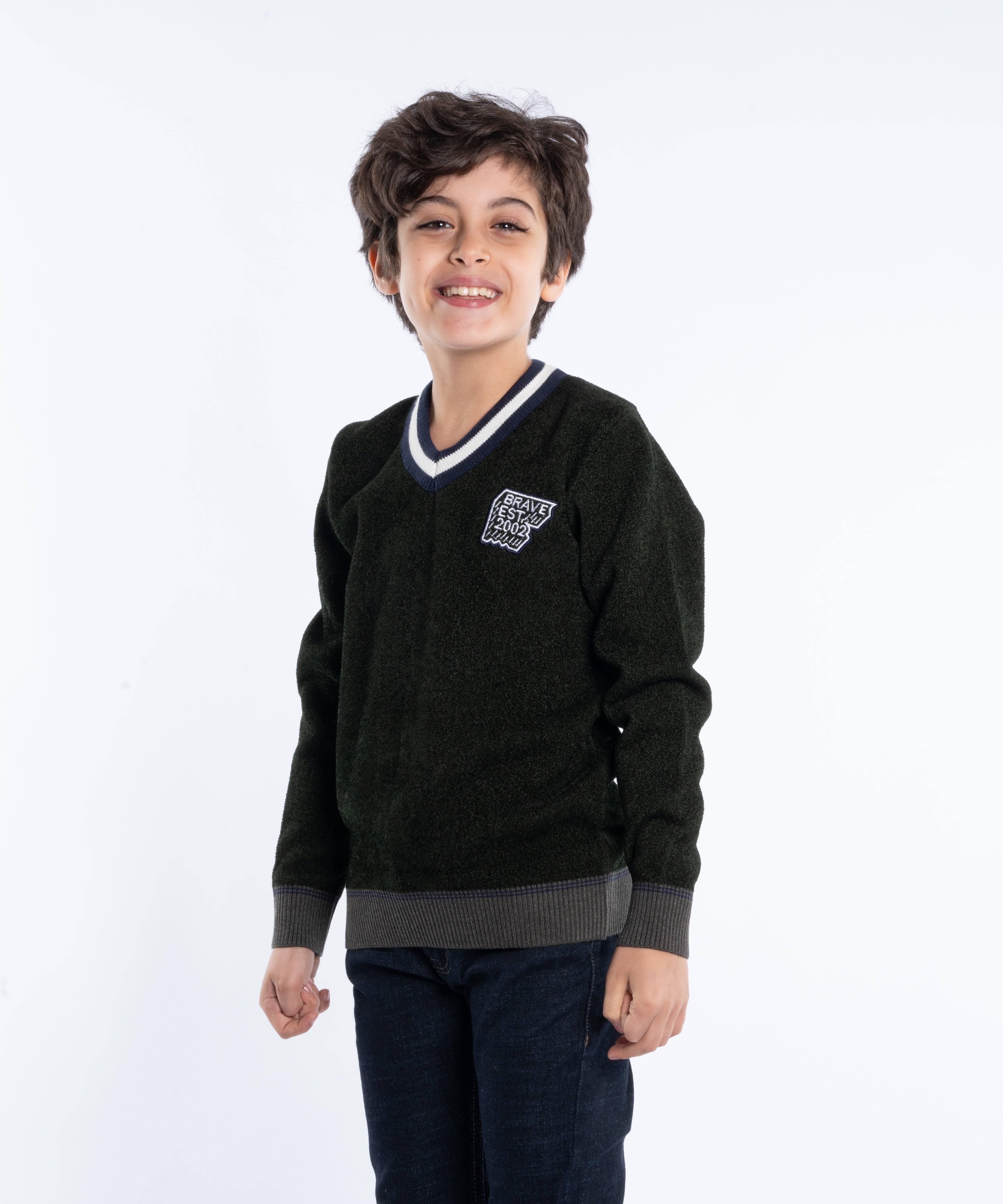 Pullover - Boys - Plain