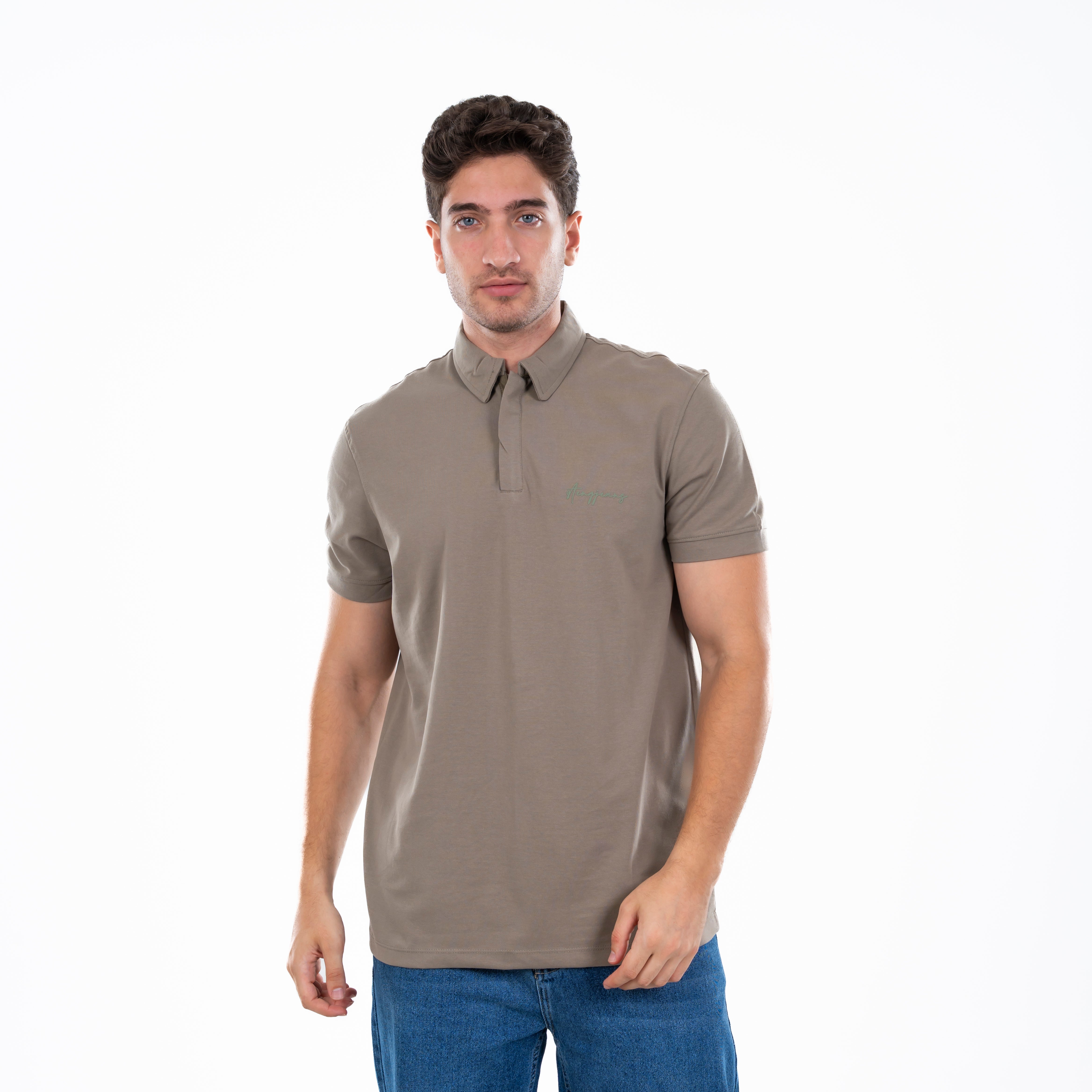 Polo T-shirt - Men - Plain