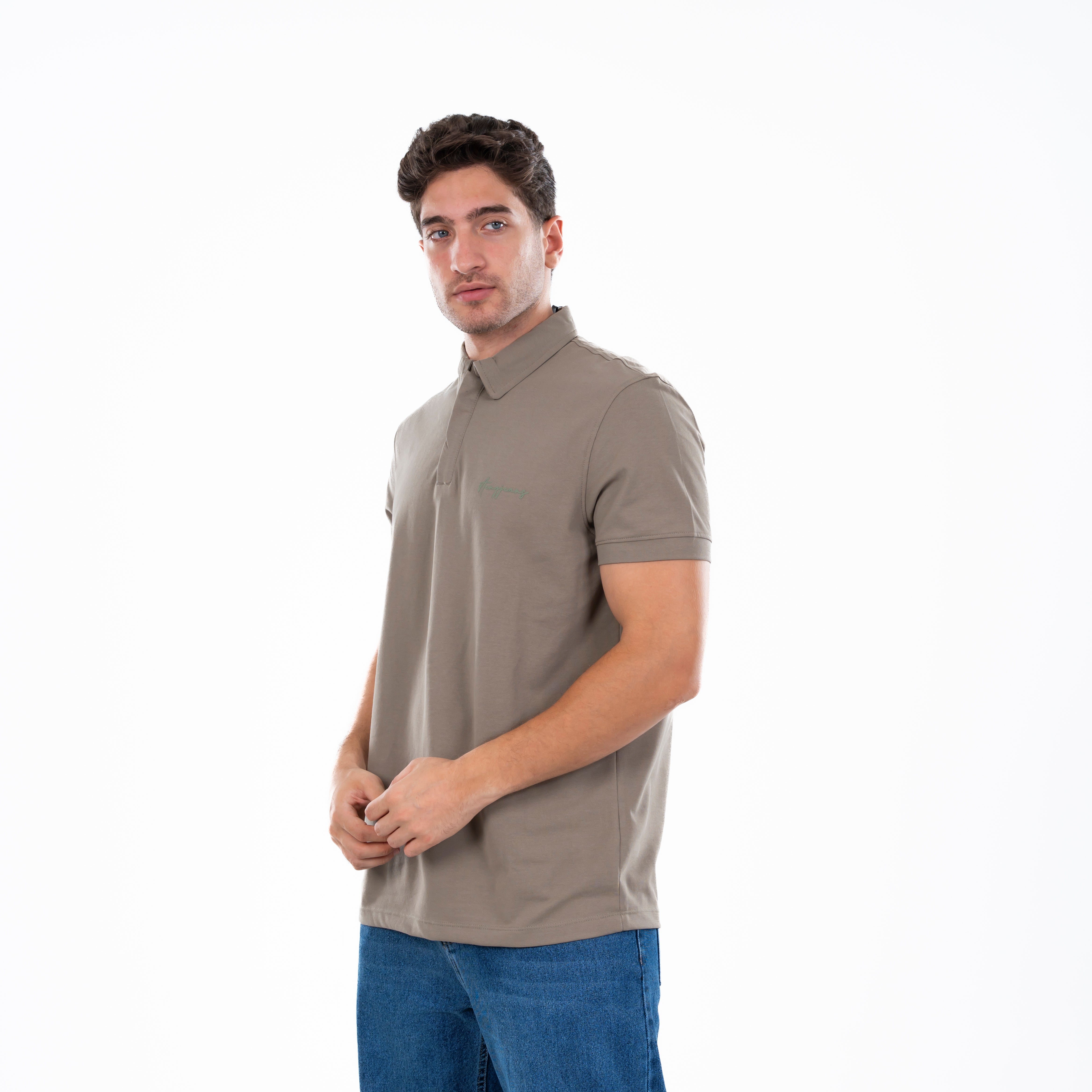 Polo T-shirt - Men - Plain