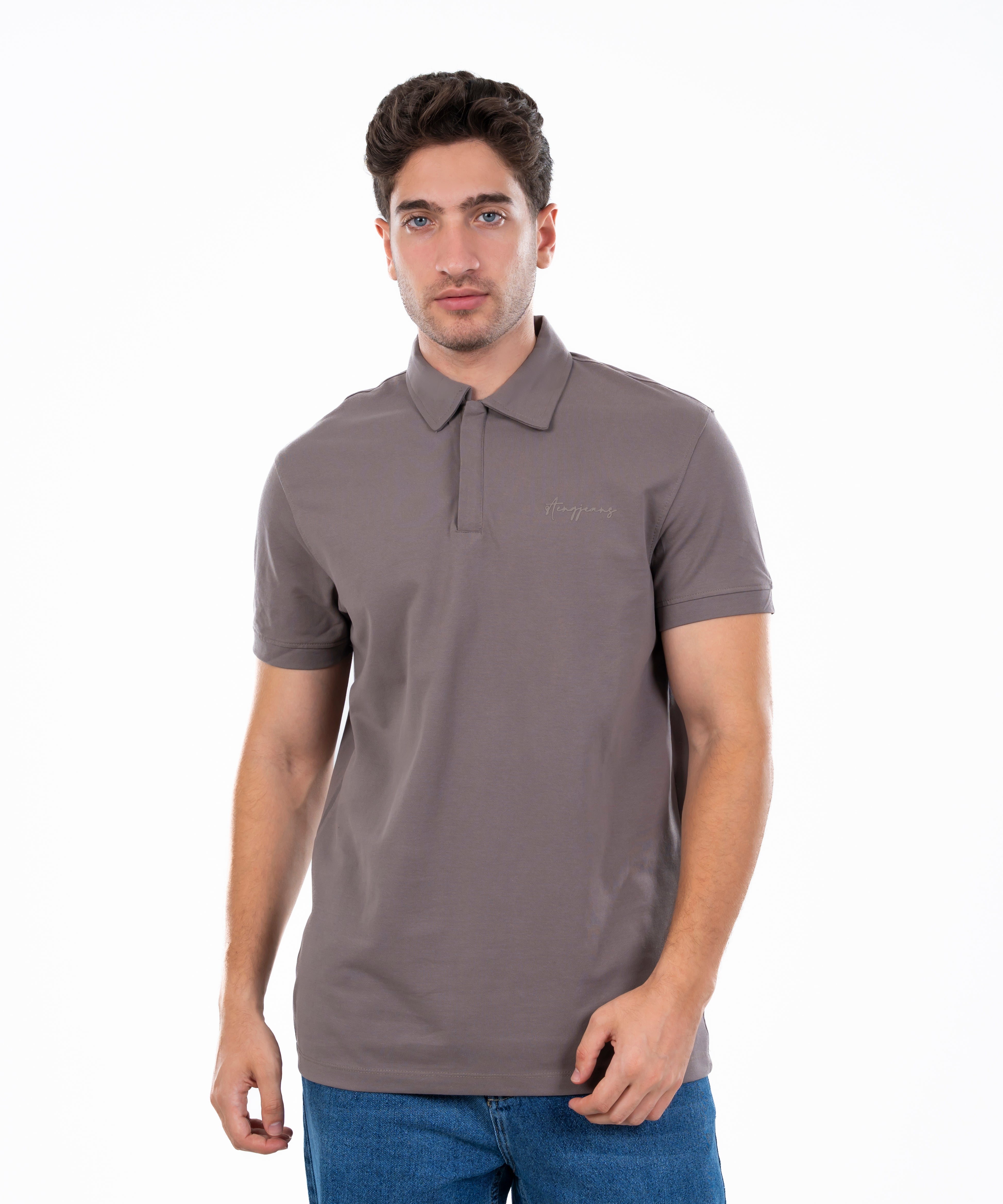 Polo T-shirt - Men - Plain