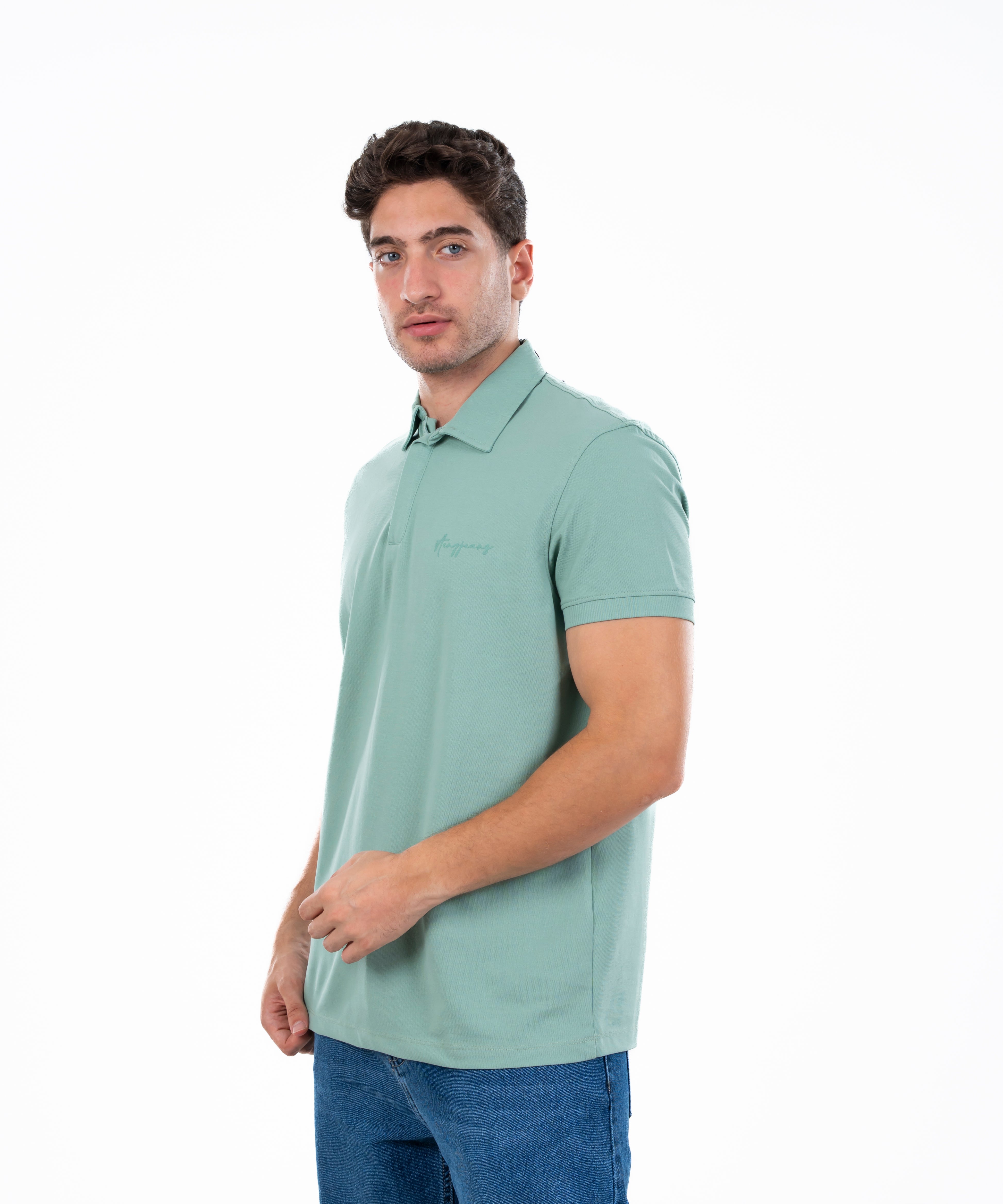 Polo T-shirt - Men - Plain