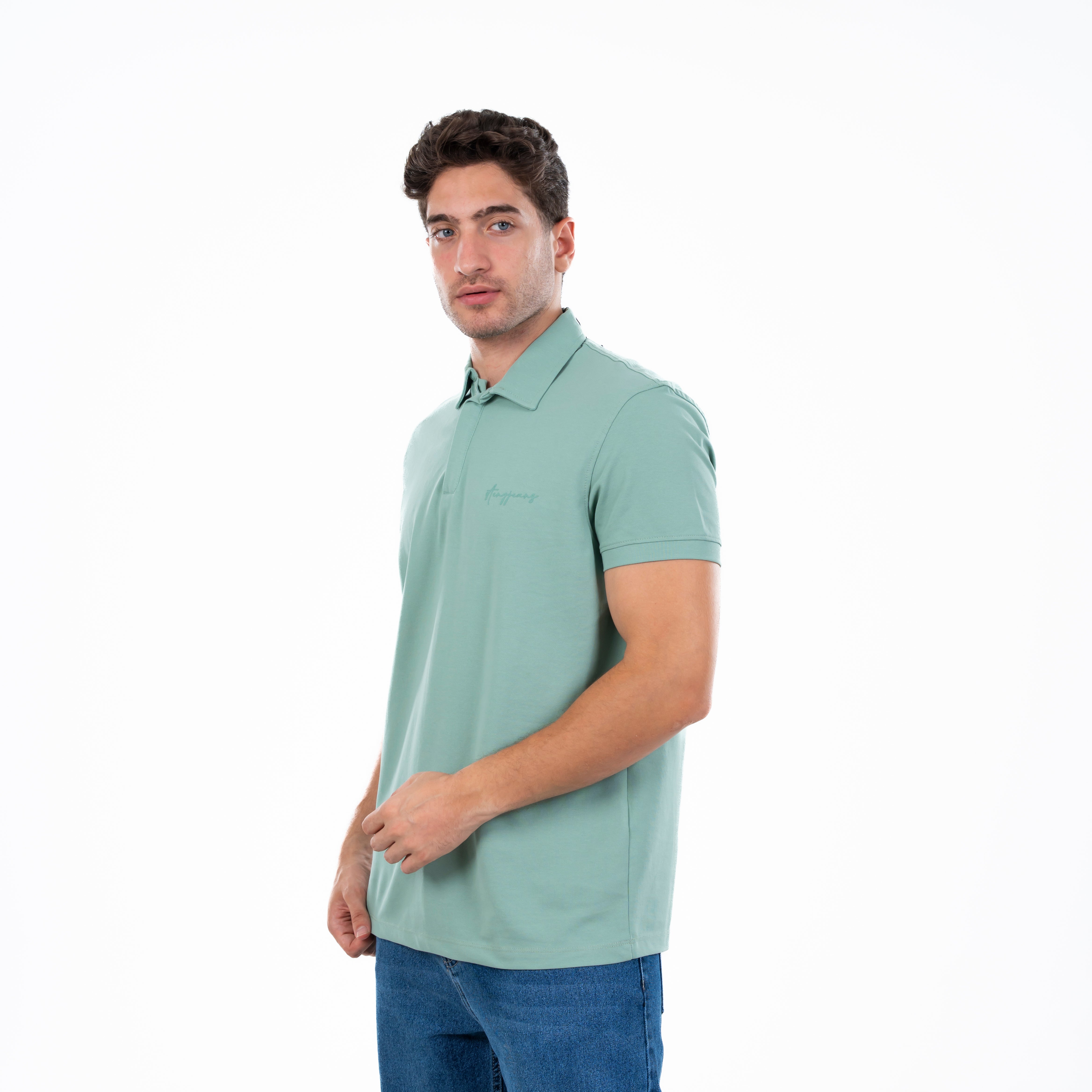 Polo T-shirt - Men - Plain