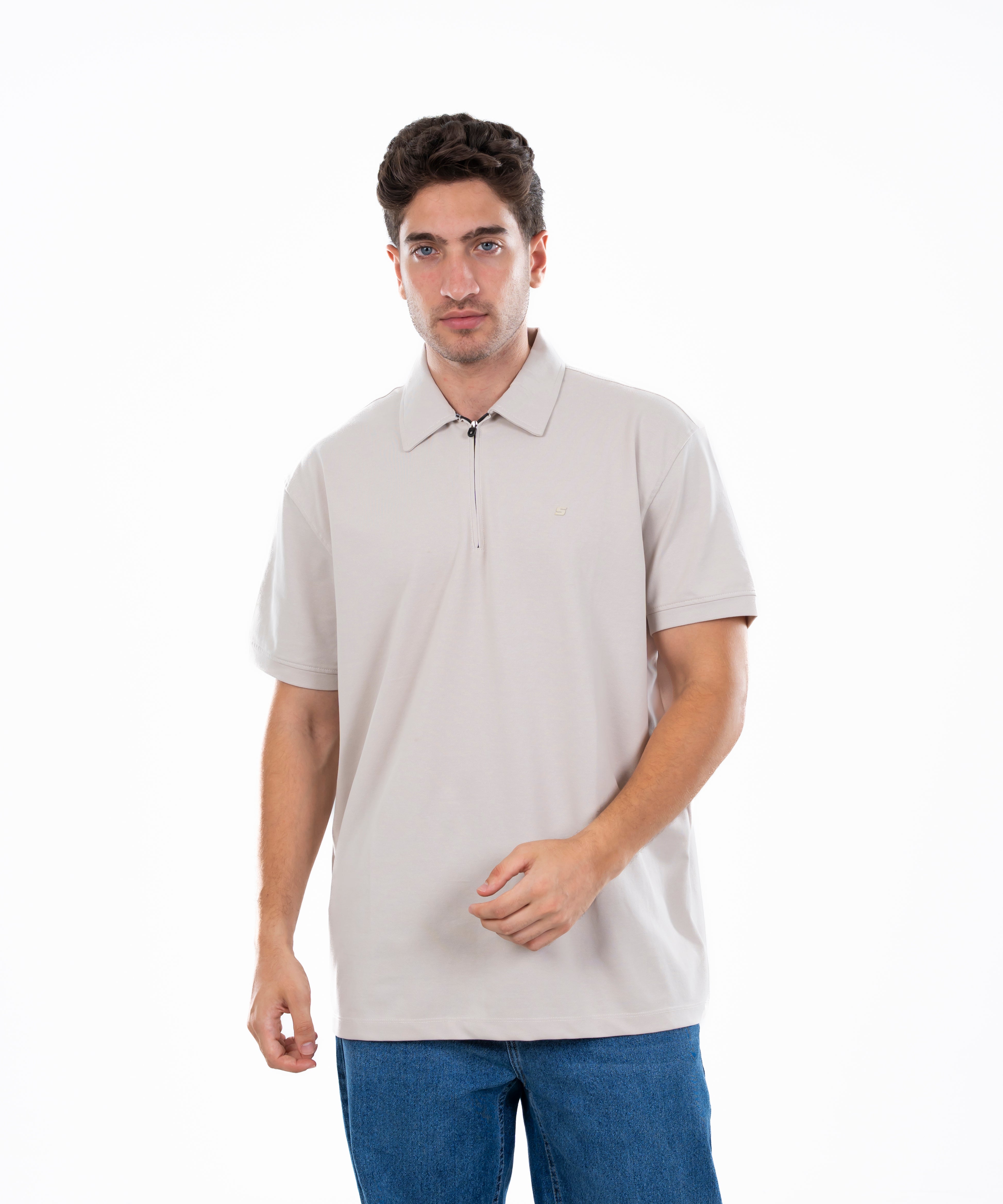 Polo T-shirt - Men - Plain