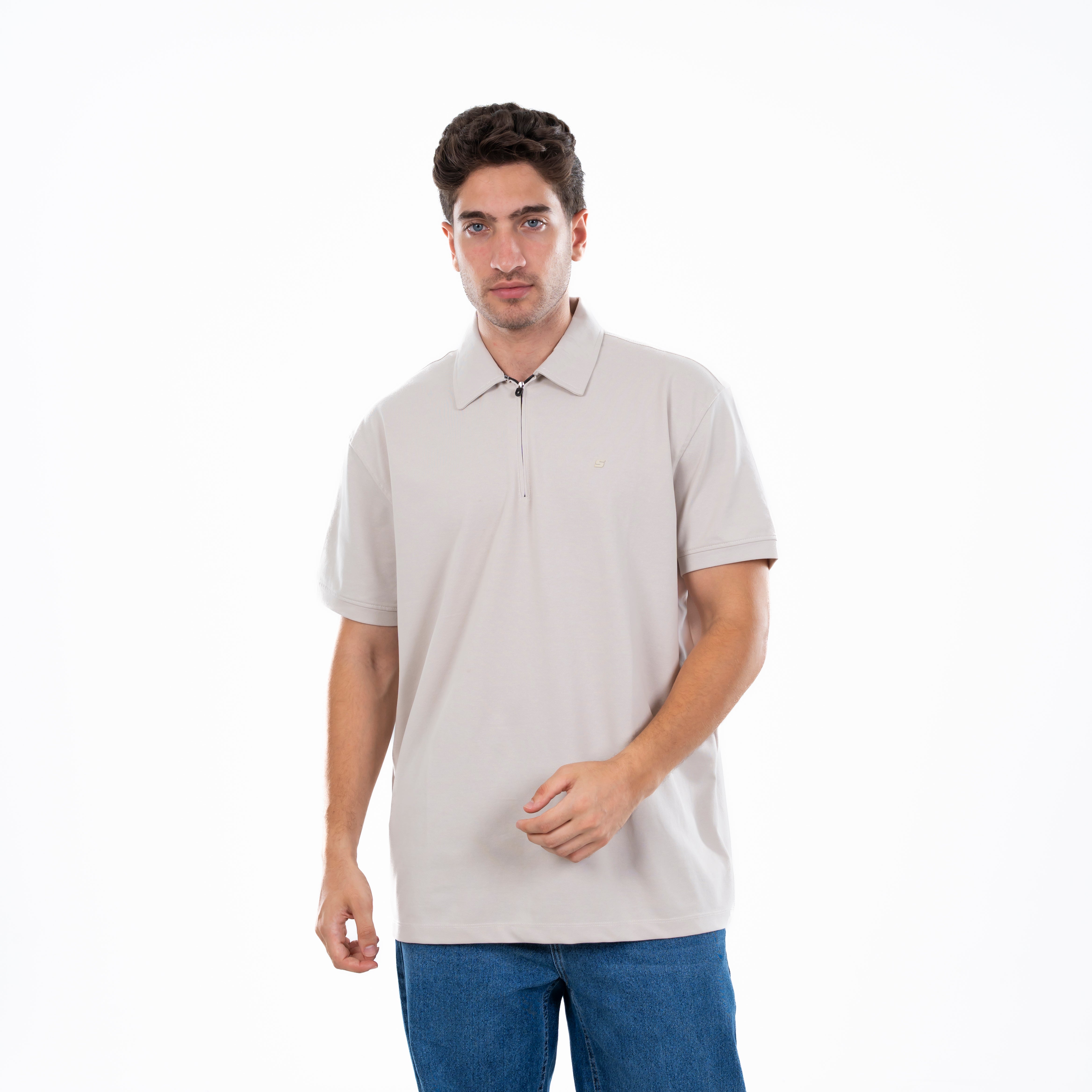 Polo T-shirt - Men - Plain