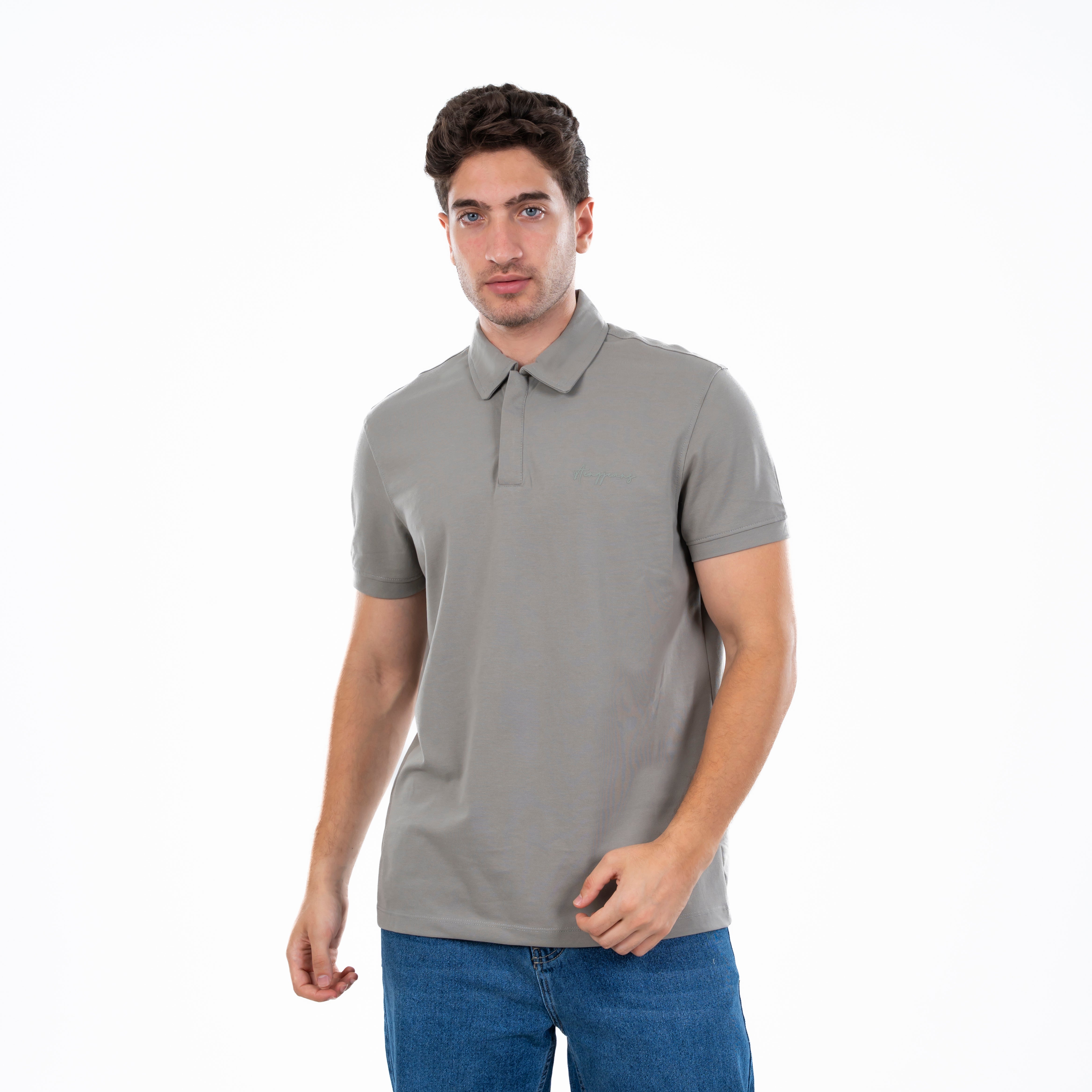 Polo T-shirt - Men - Plain