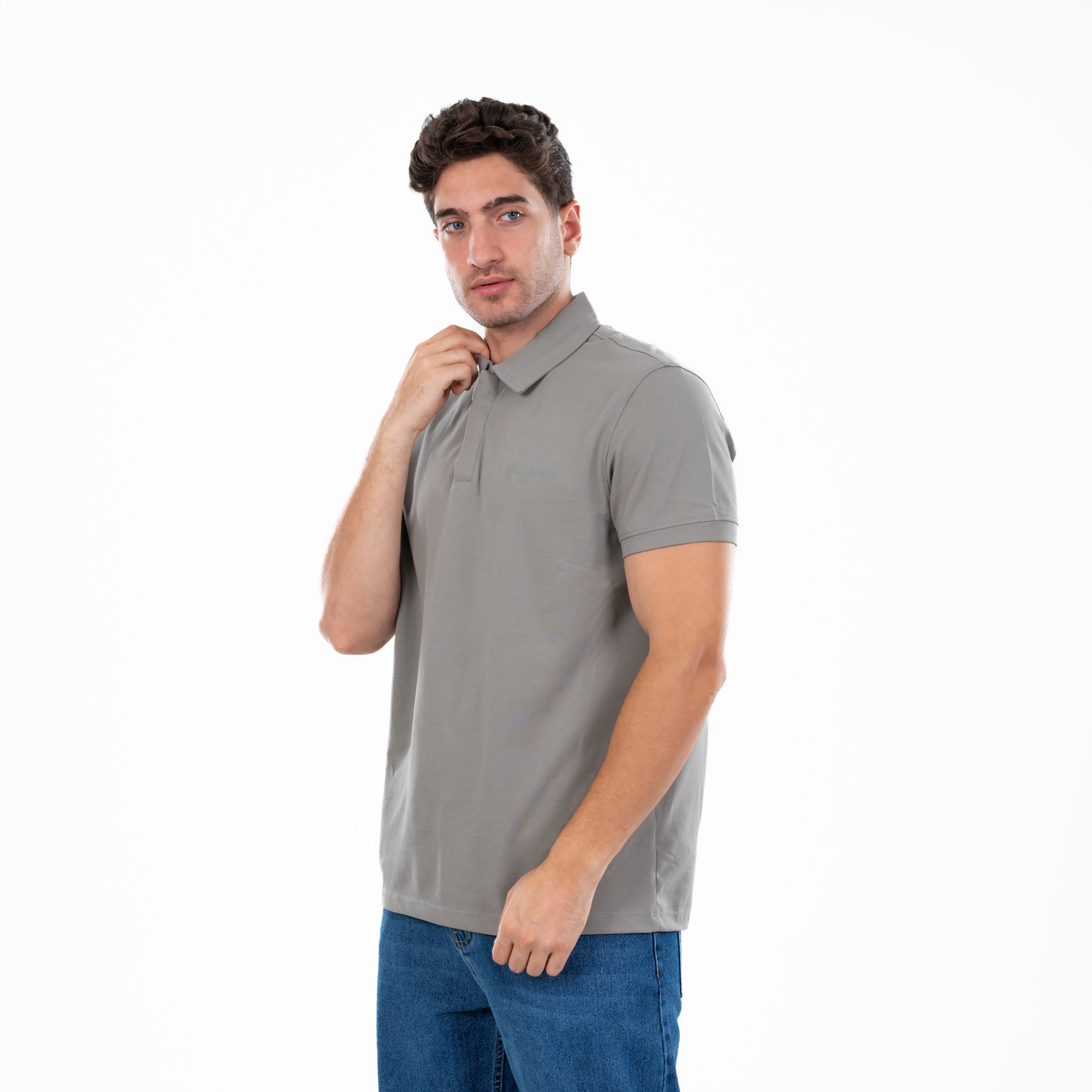 Polo T-shirt - Men - Plain