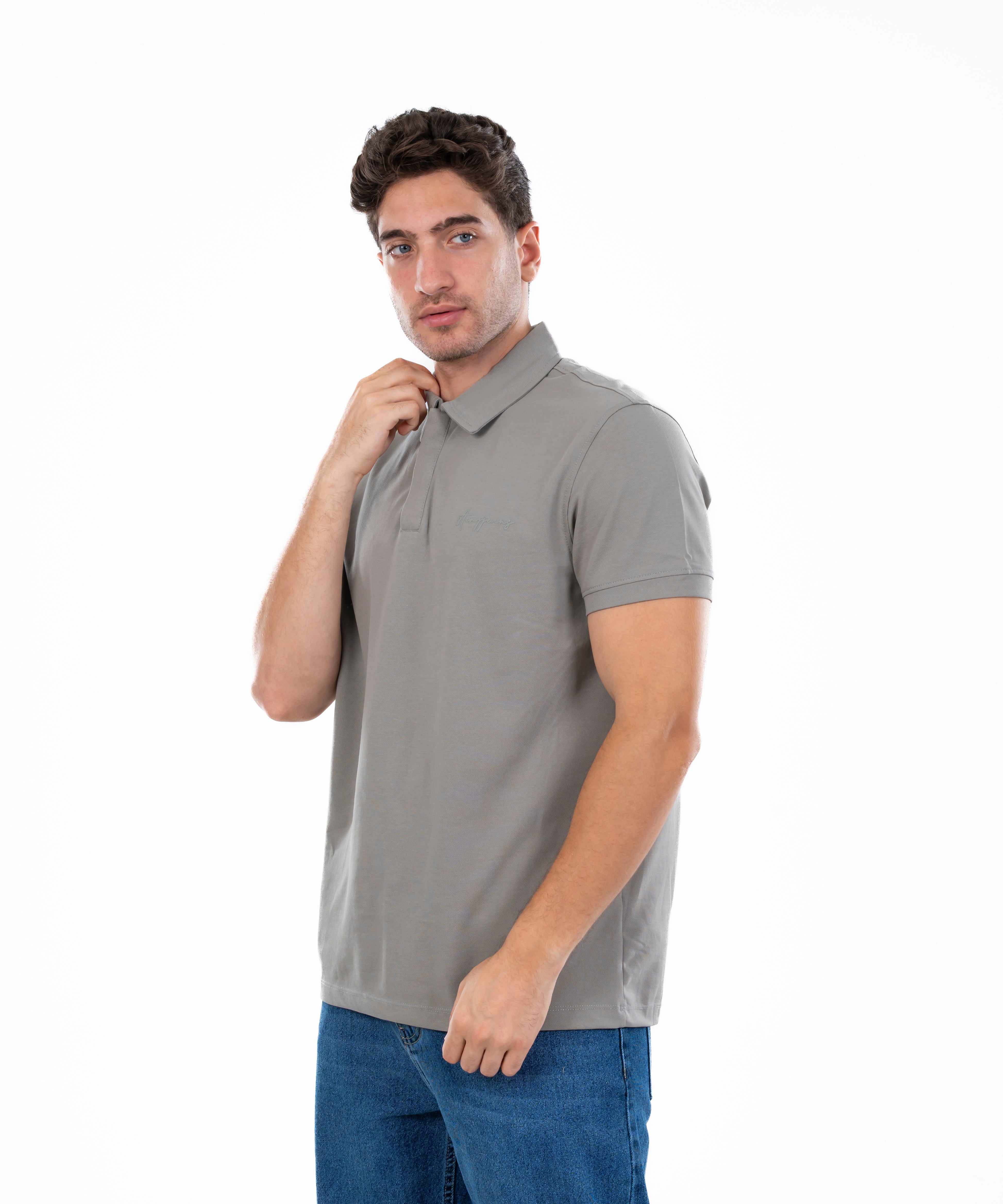 Polo T-shirt - Men - Plain