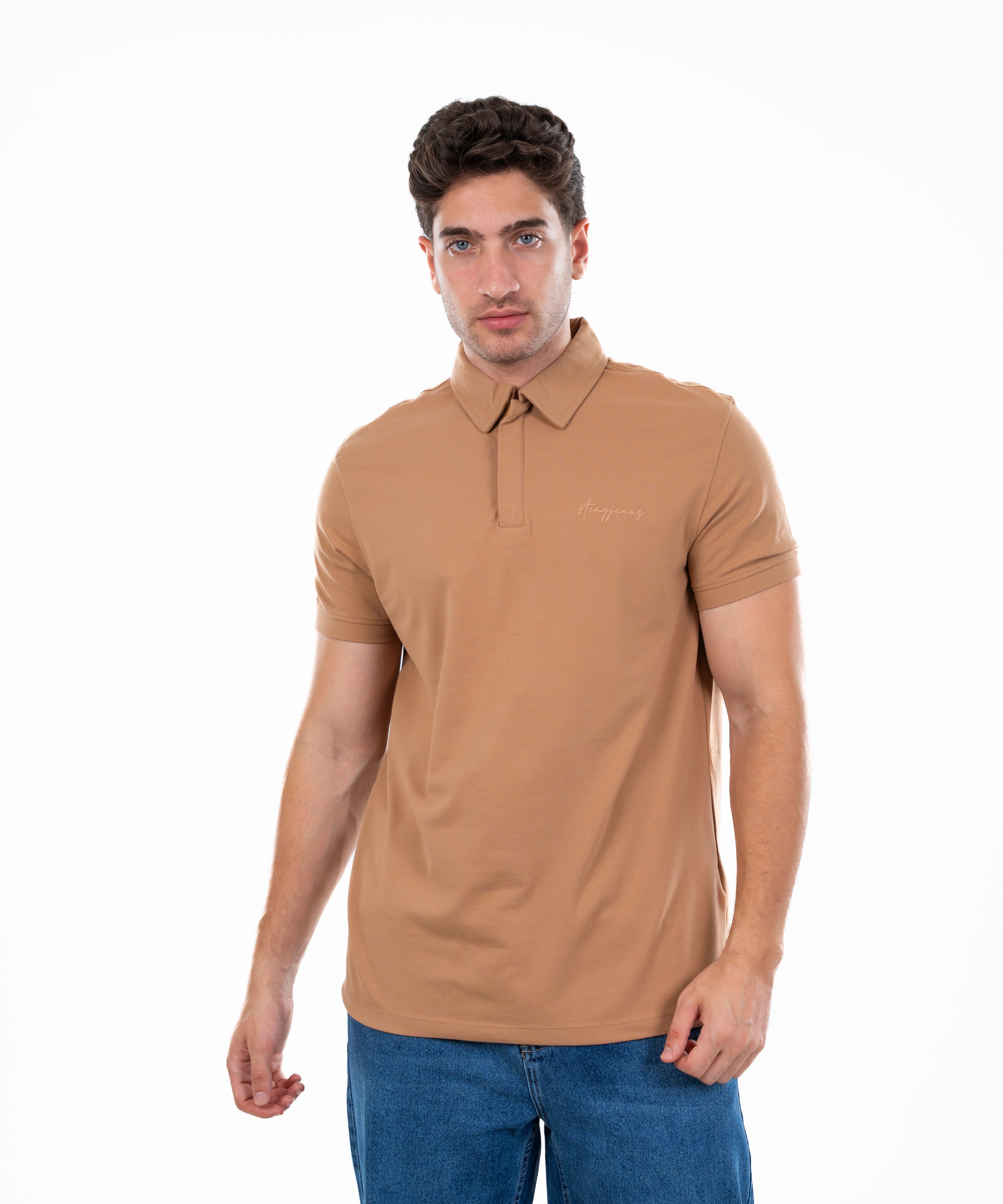 Polo T-shirt - Men - Plain