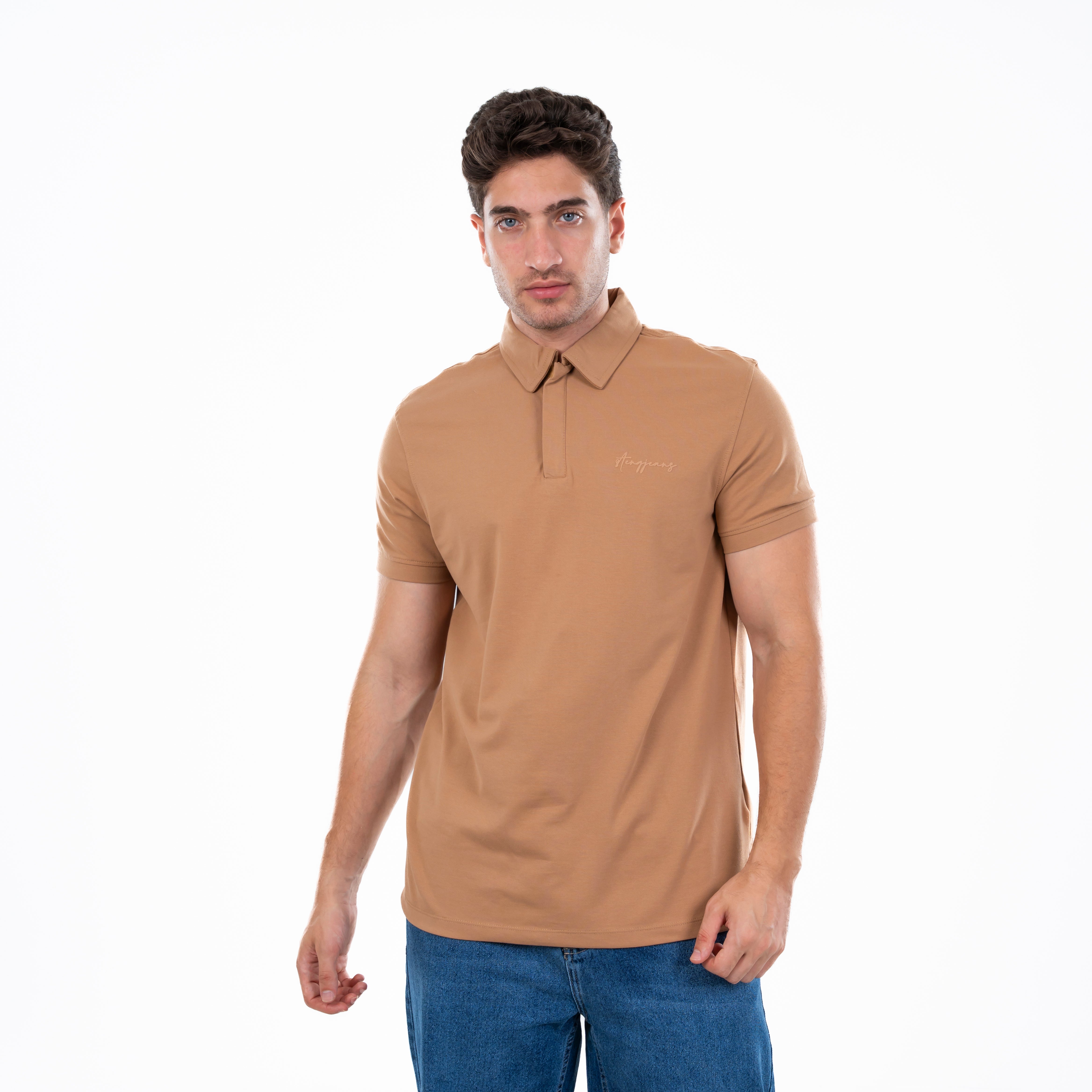 Polo T-shirt - Men - Plain