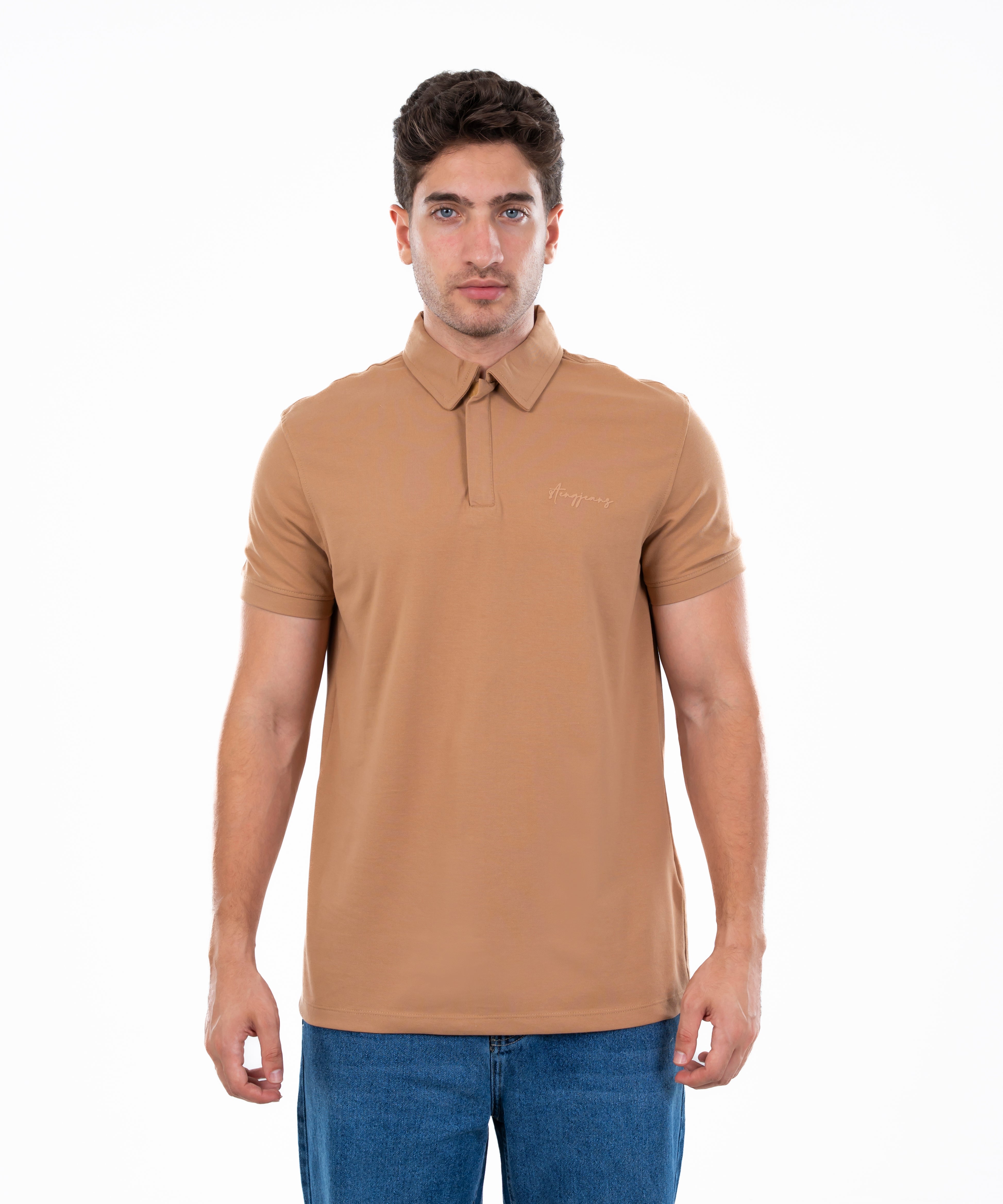 Polo T-shirt - Men - Plain