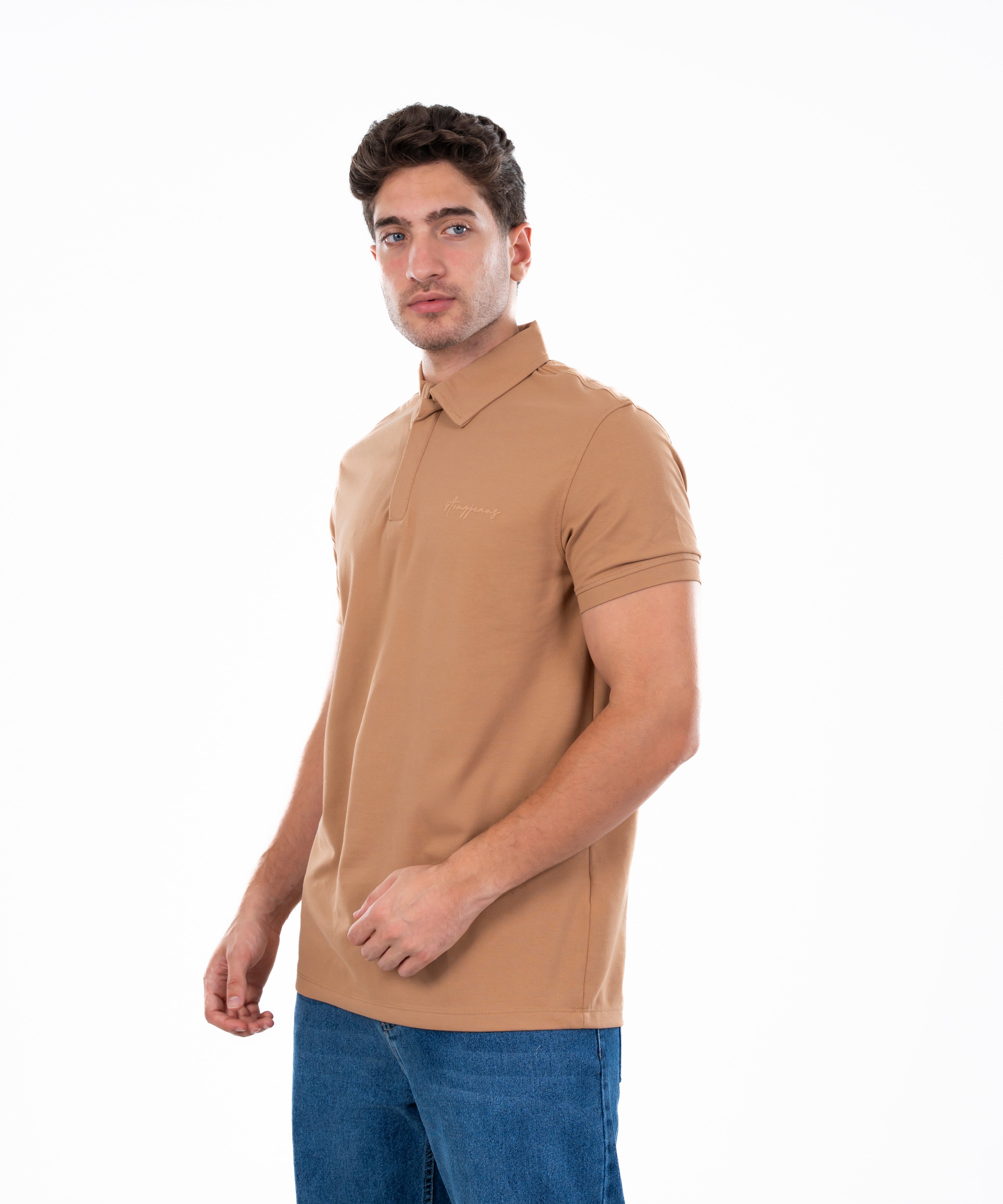 Polo T-shirt - Men - Plain