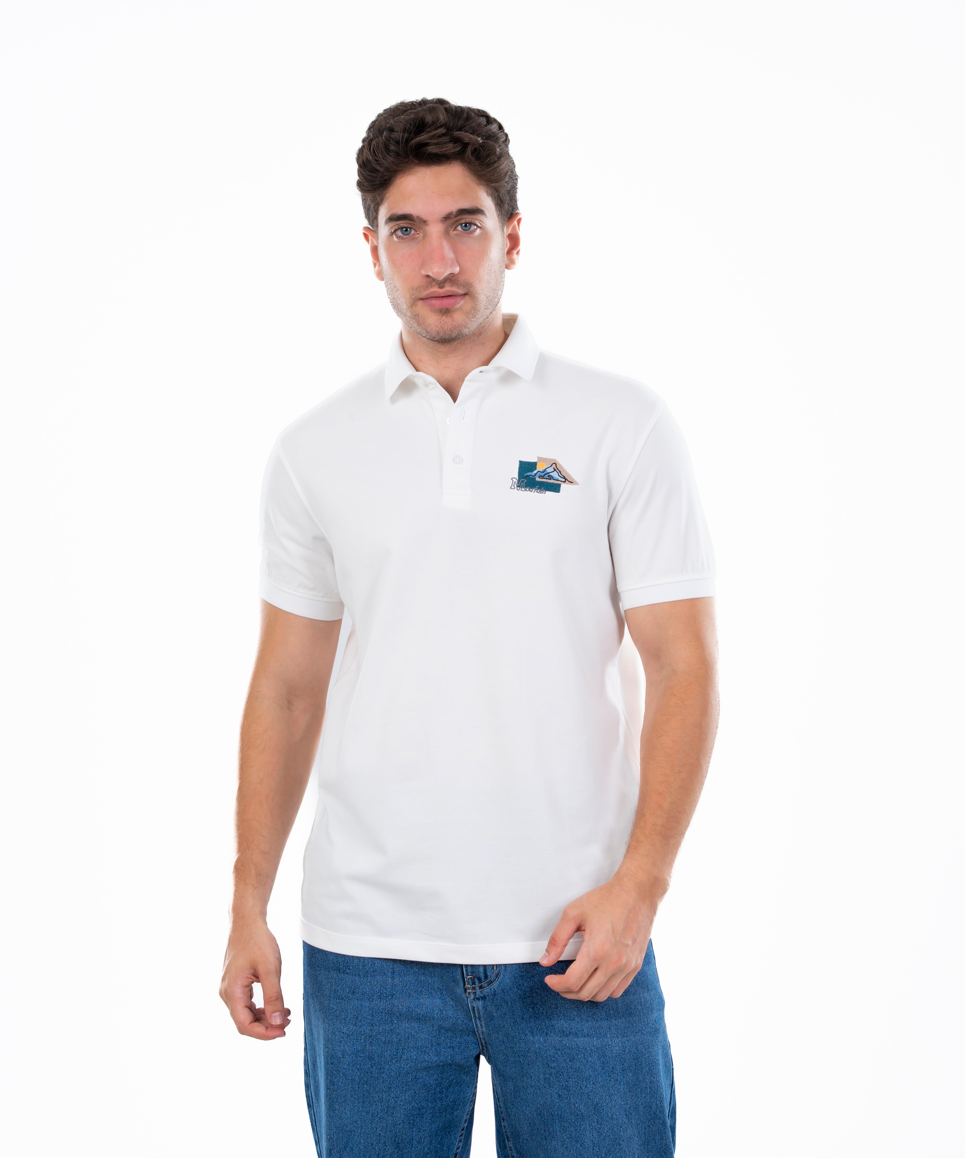 Polo T-shirt - Men - Plain