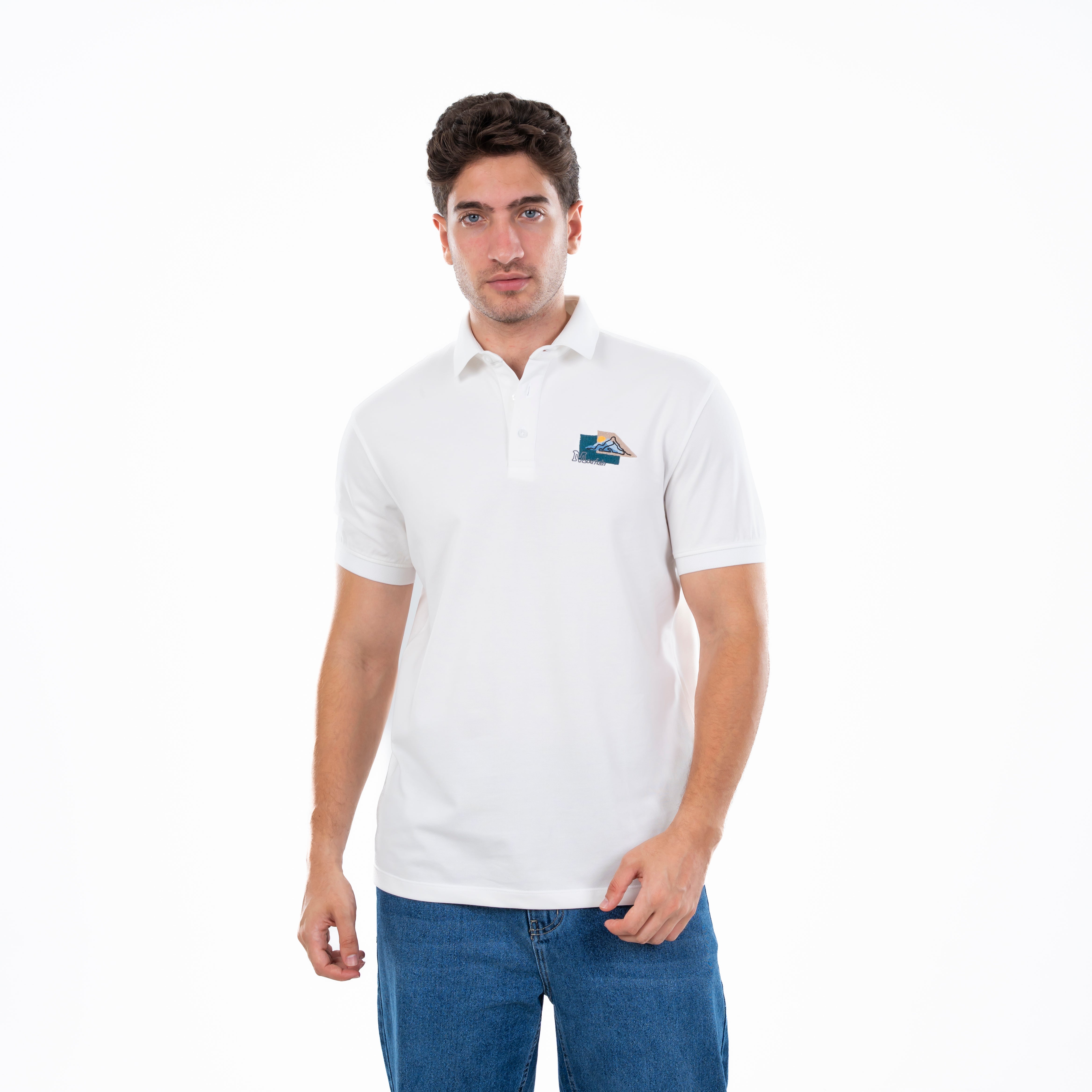 Polo T-shirt - Men - Plain