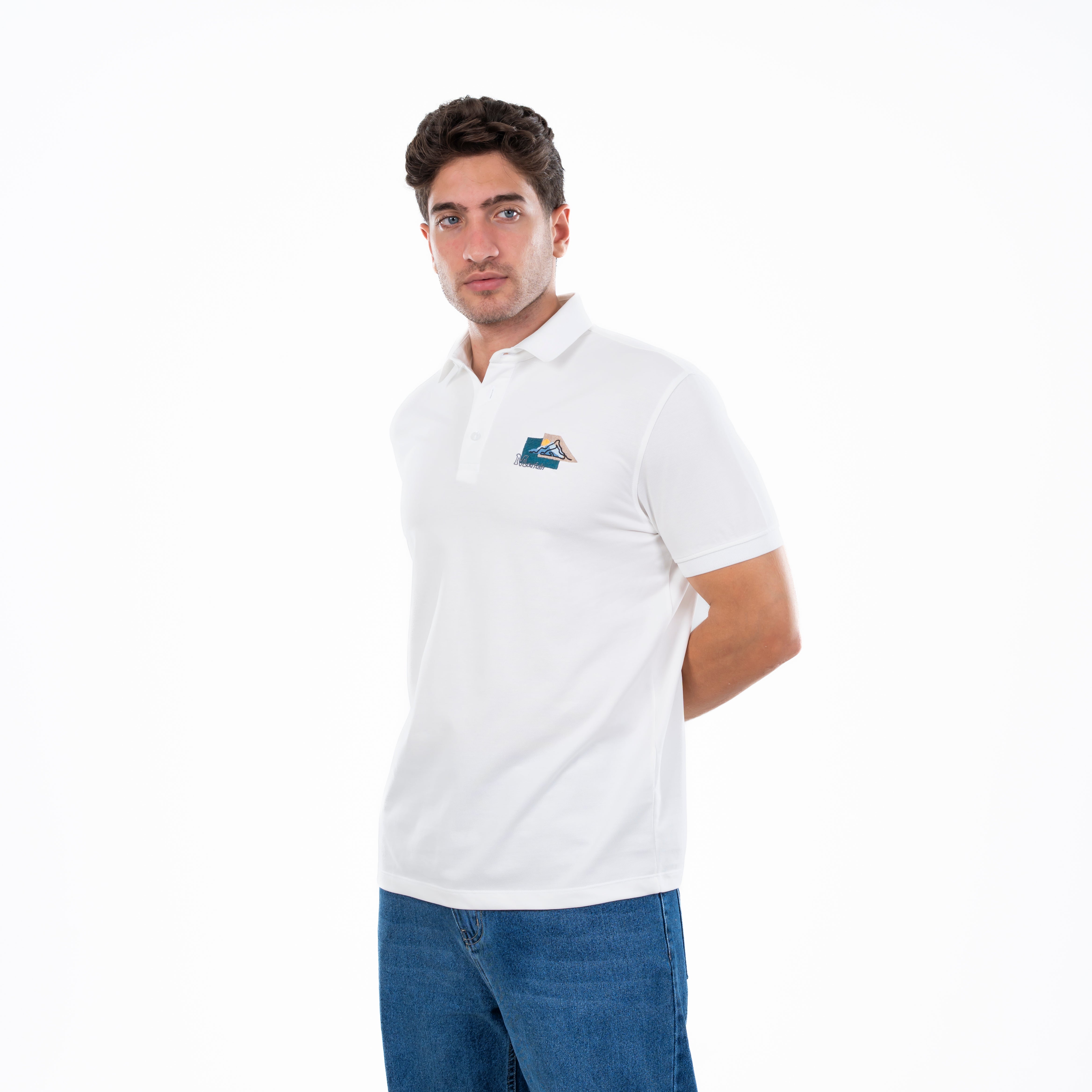 Polo T-shirt - Men - Plain