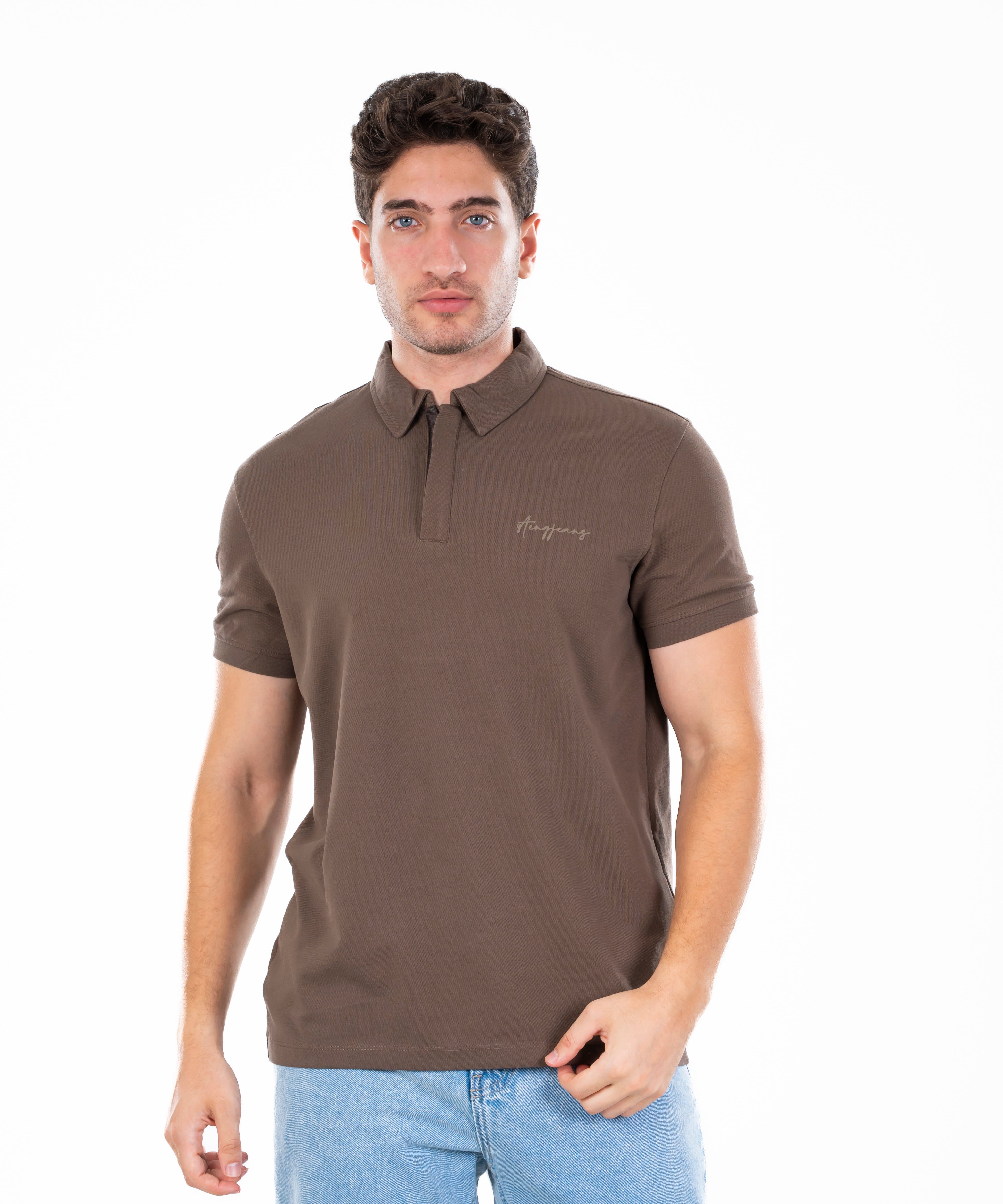 Polo T-shirt - Men - Plain