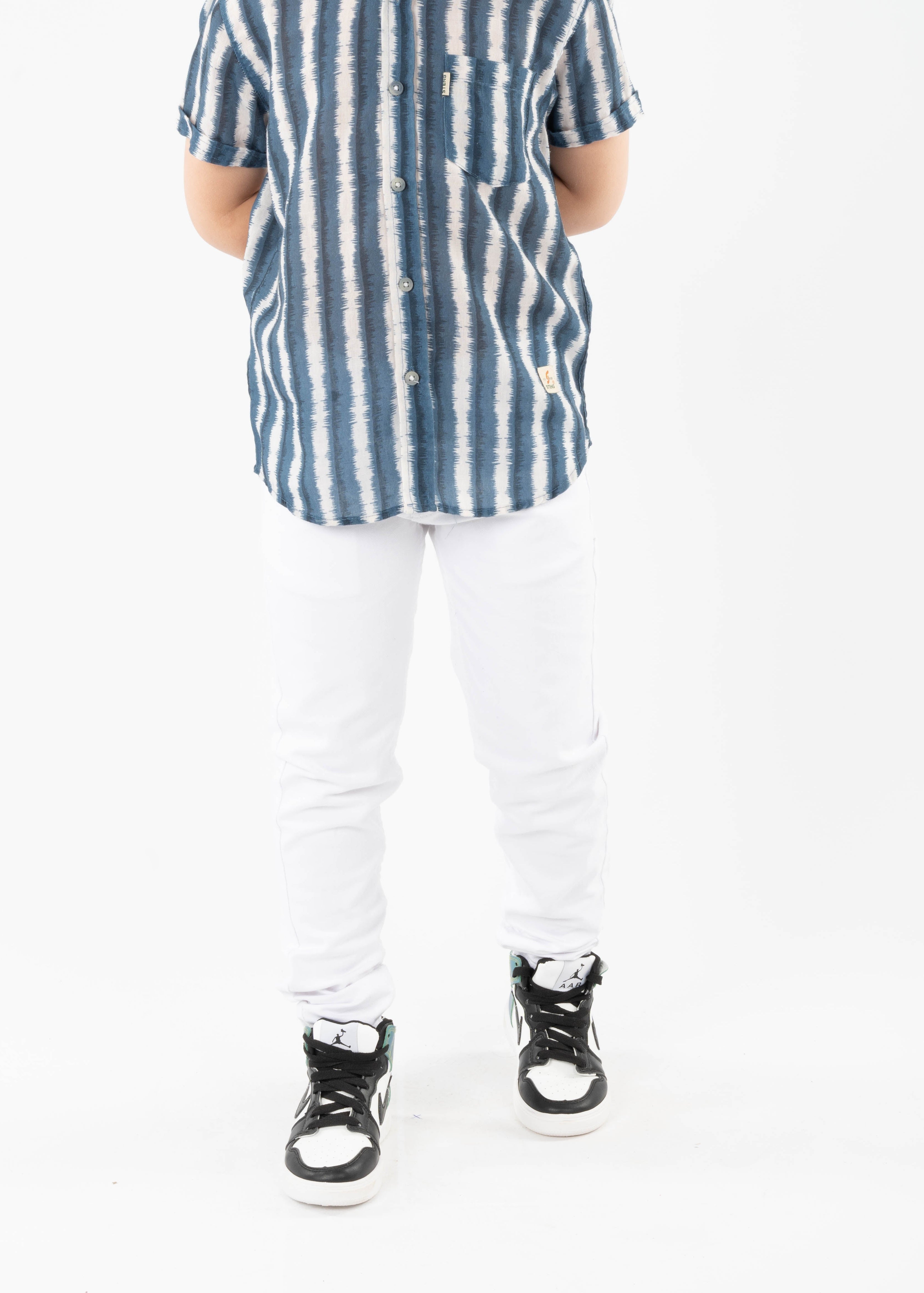 Pants - Boys - White - Jeans