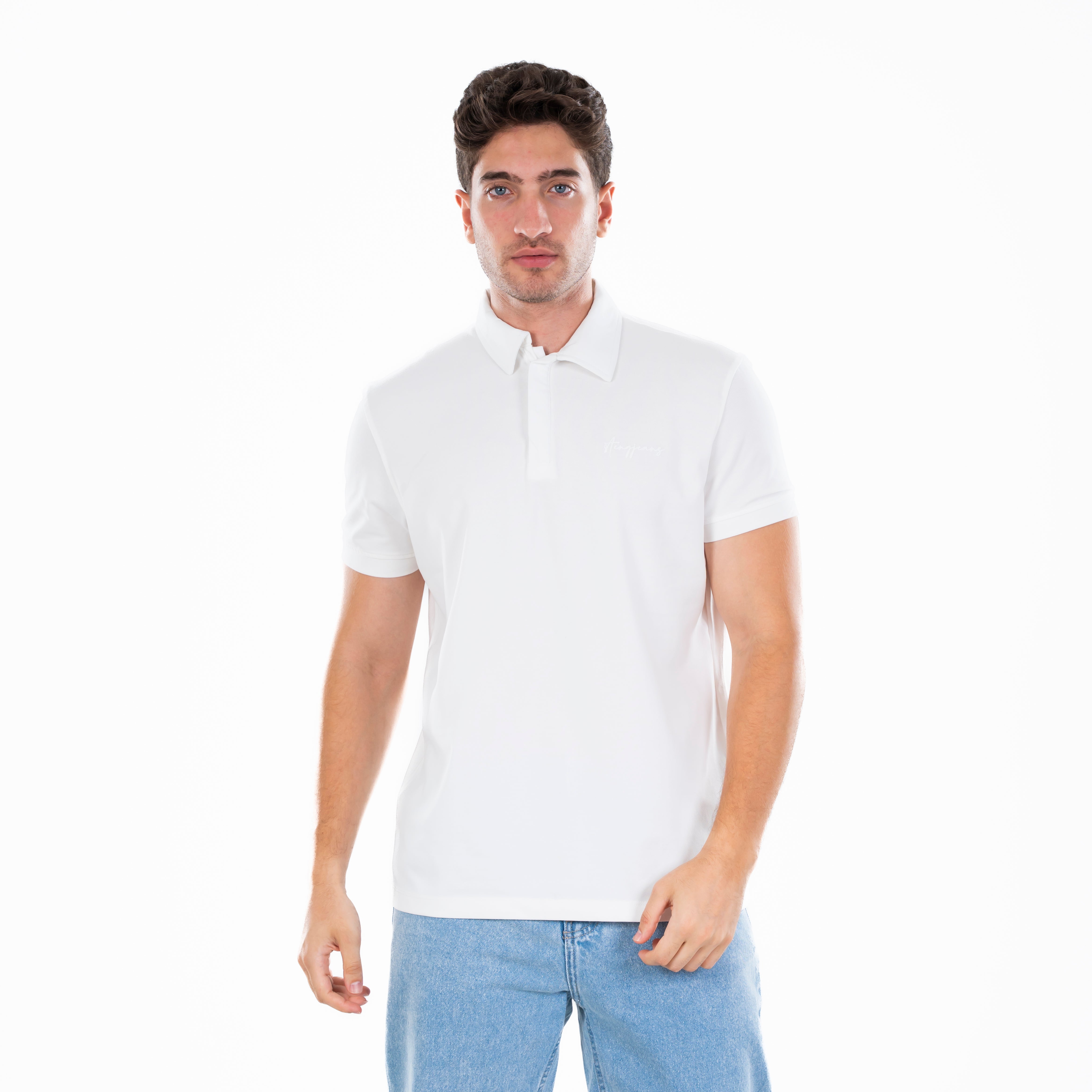 Polo T-shirt - Men - Plain