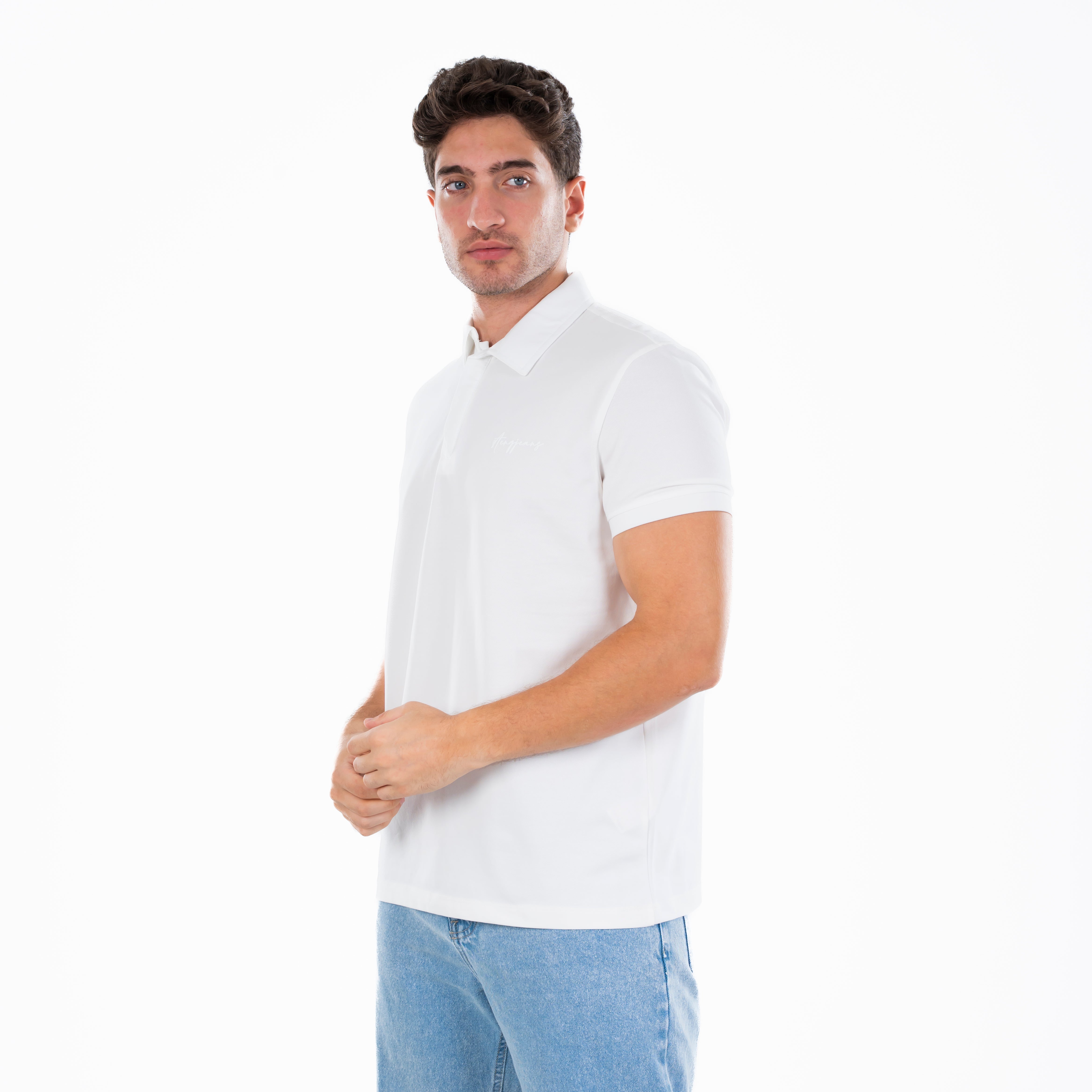 Polo T-shirt - Men - Plain