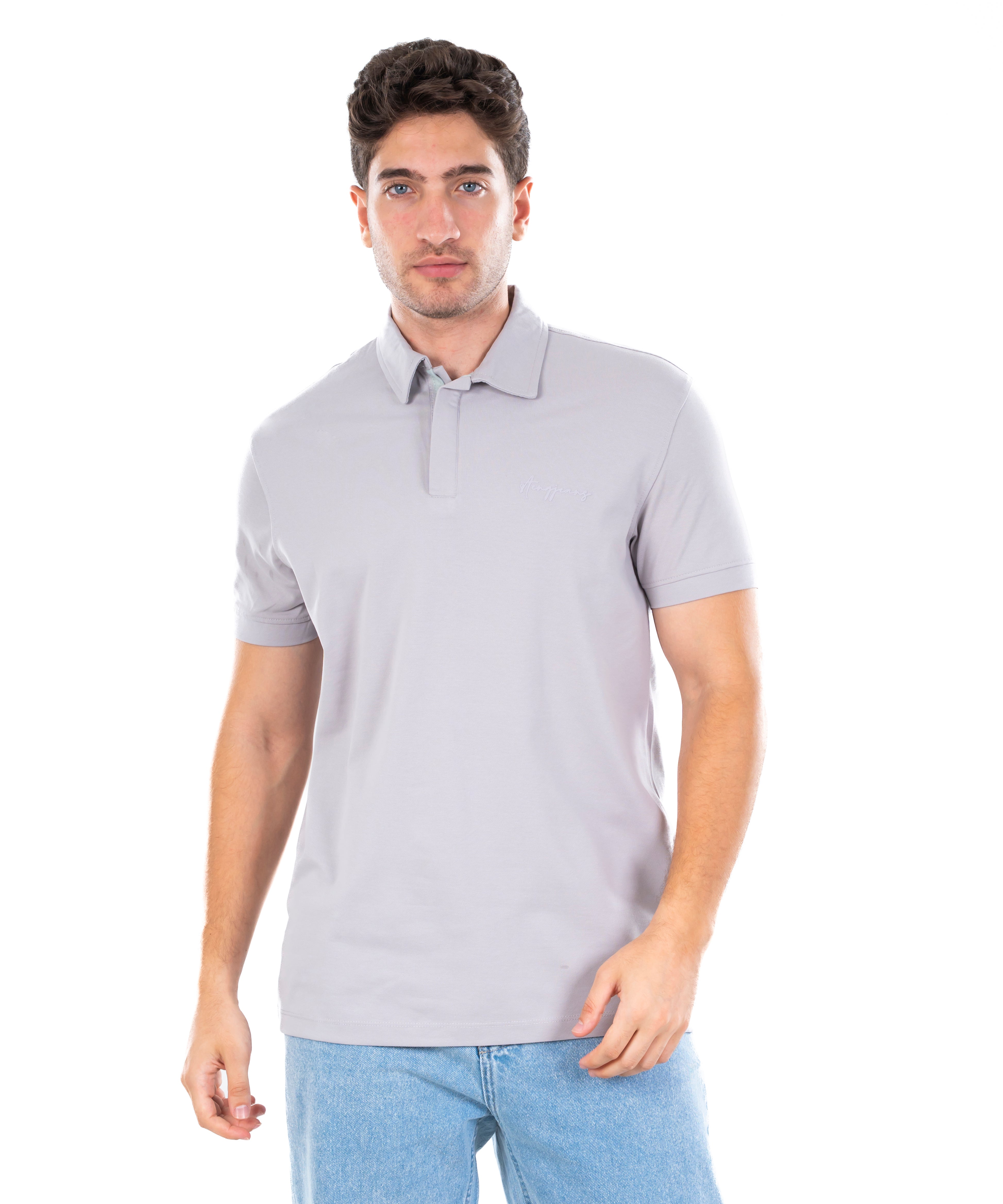 Polo T-shirt - Men - Plain