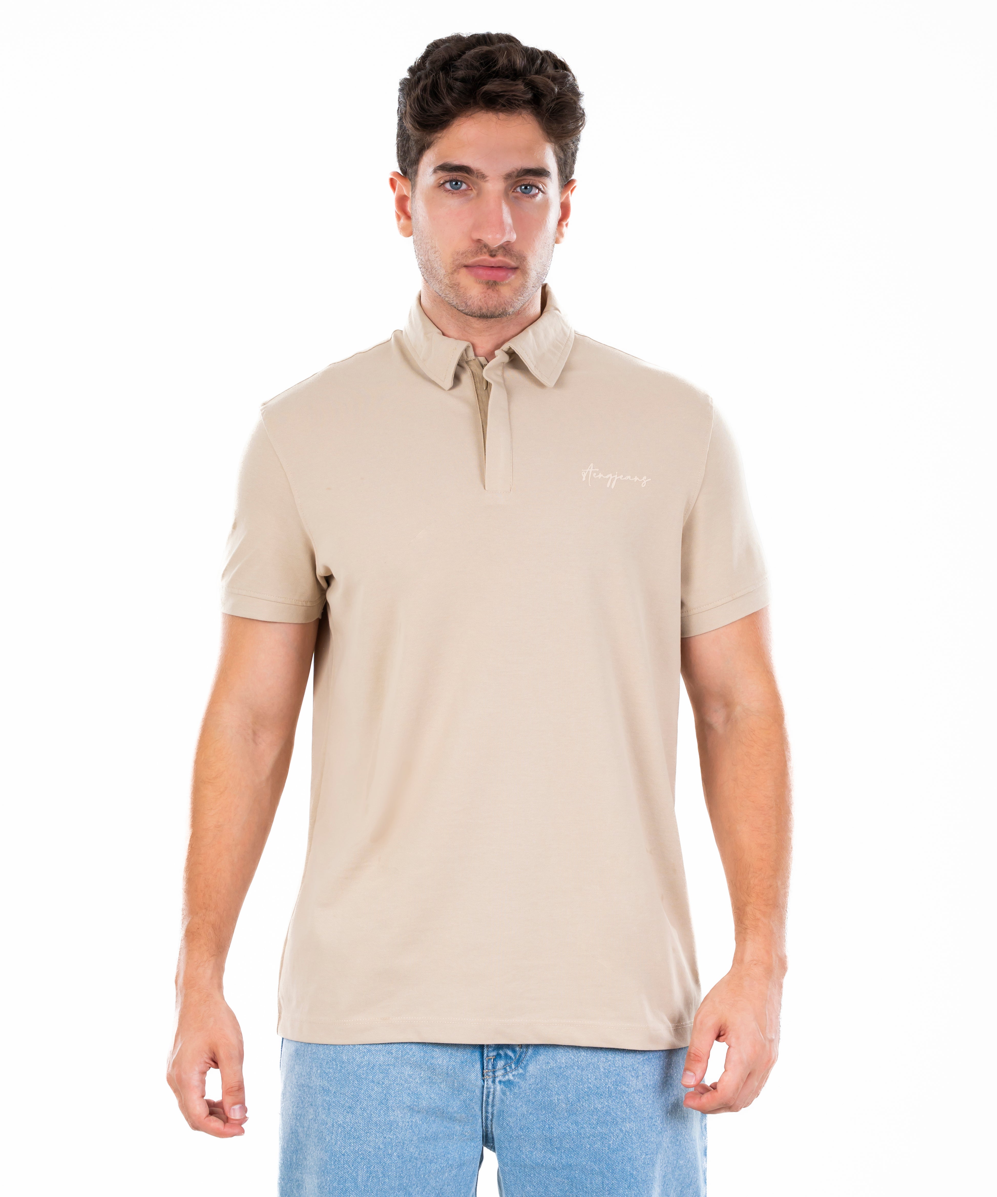 Polo T-shirt - Men - Plain