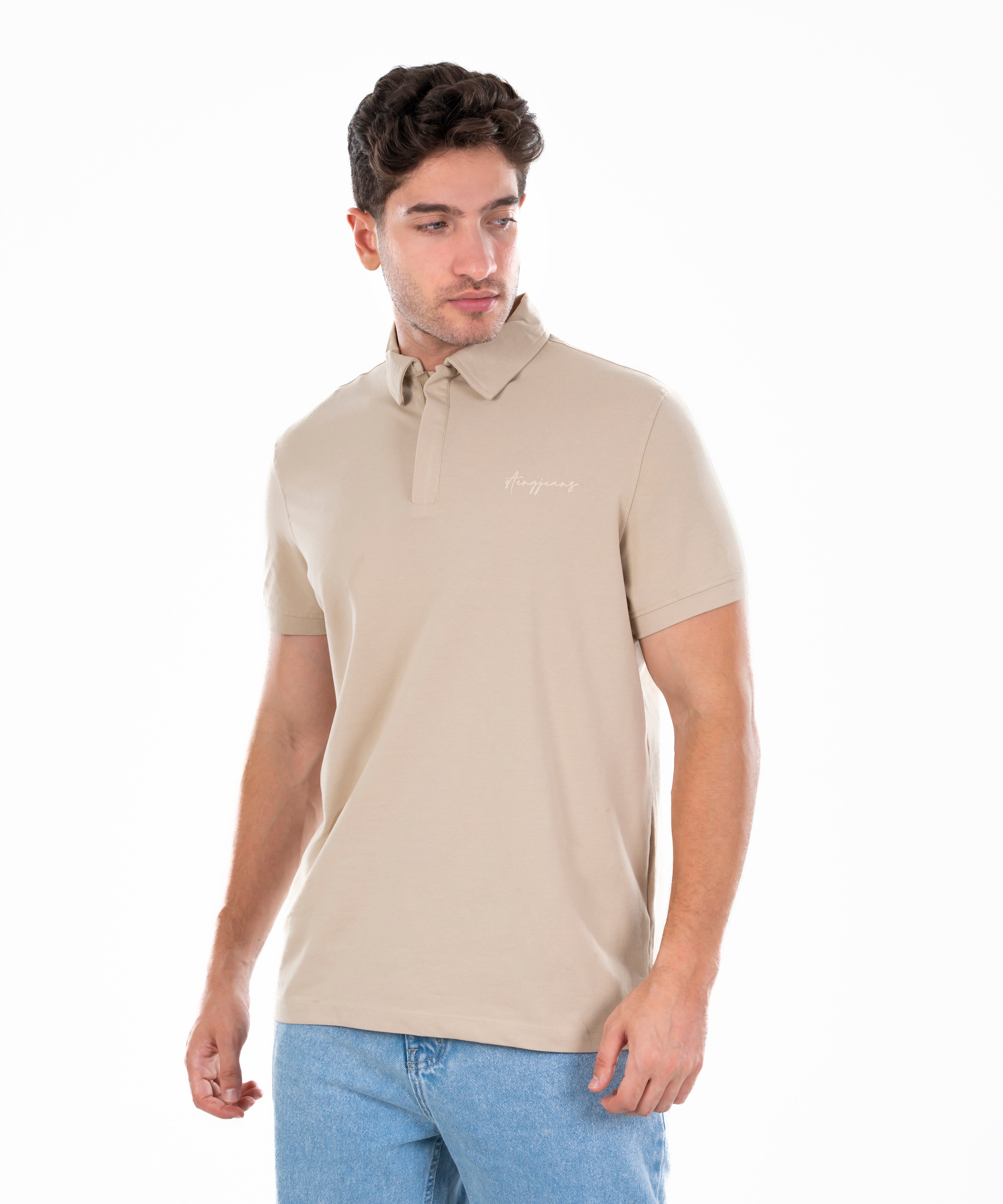 Polo T-shirt - Men - Plain