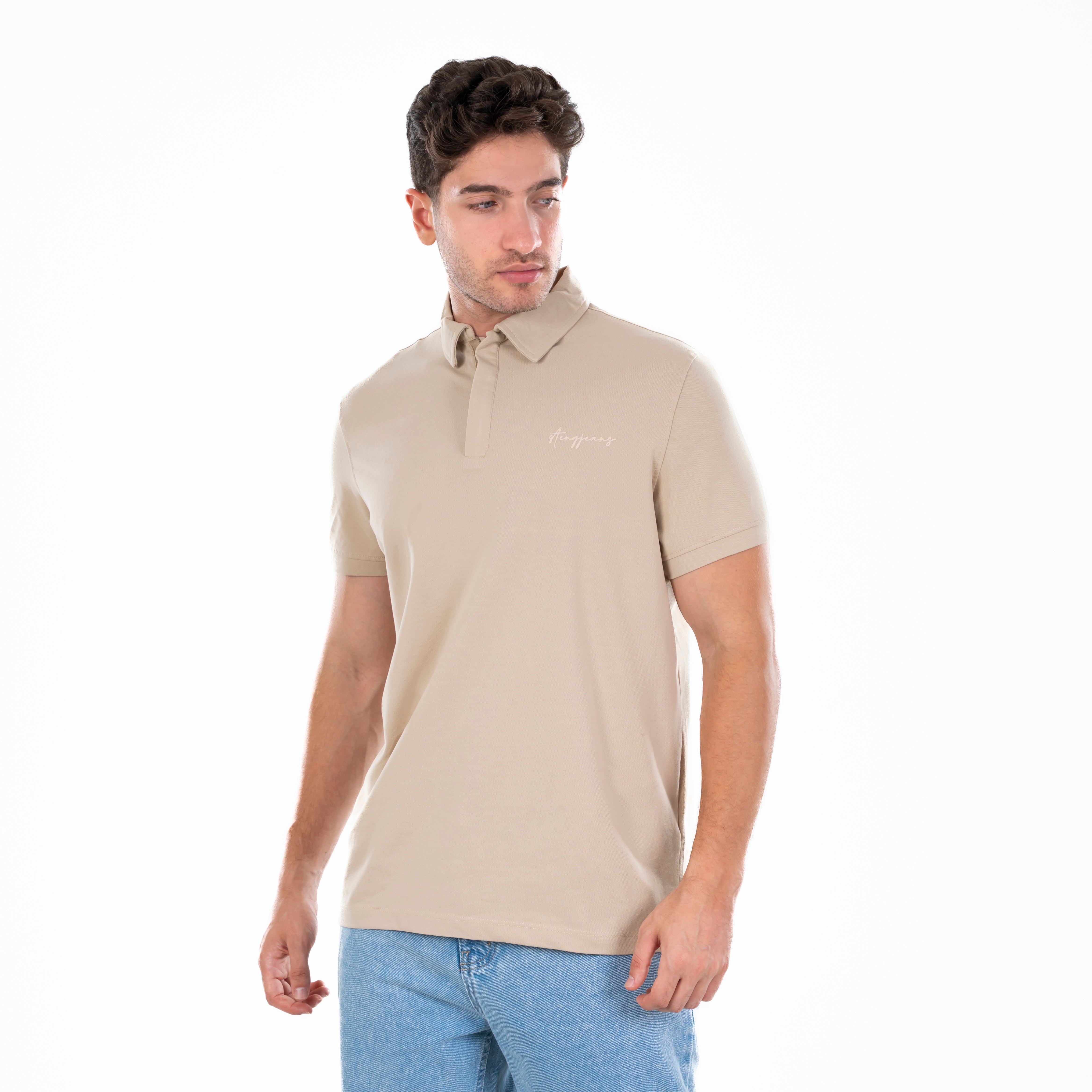 Polo T-shirt - Men - Plain