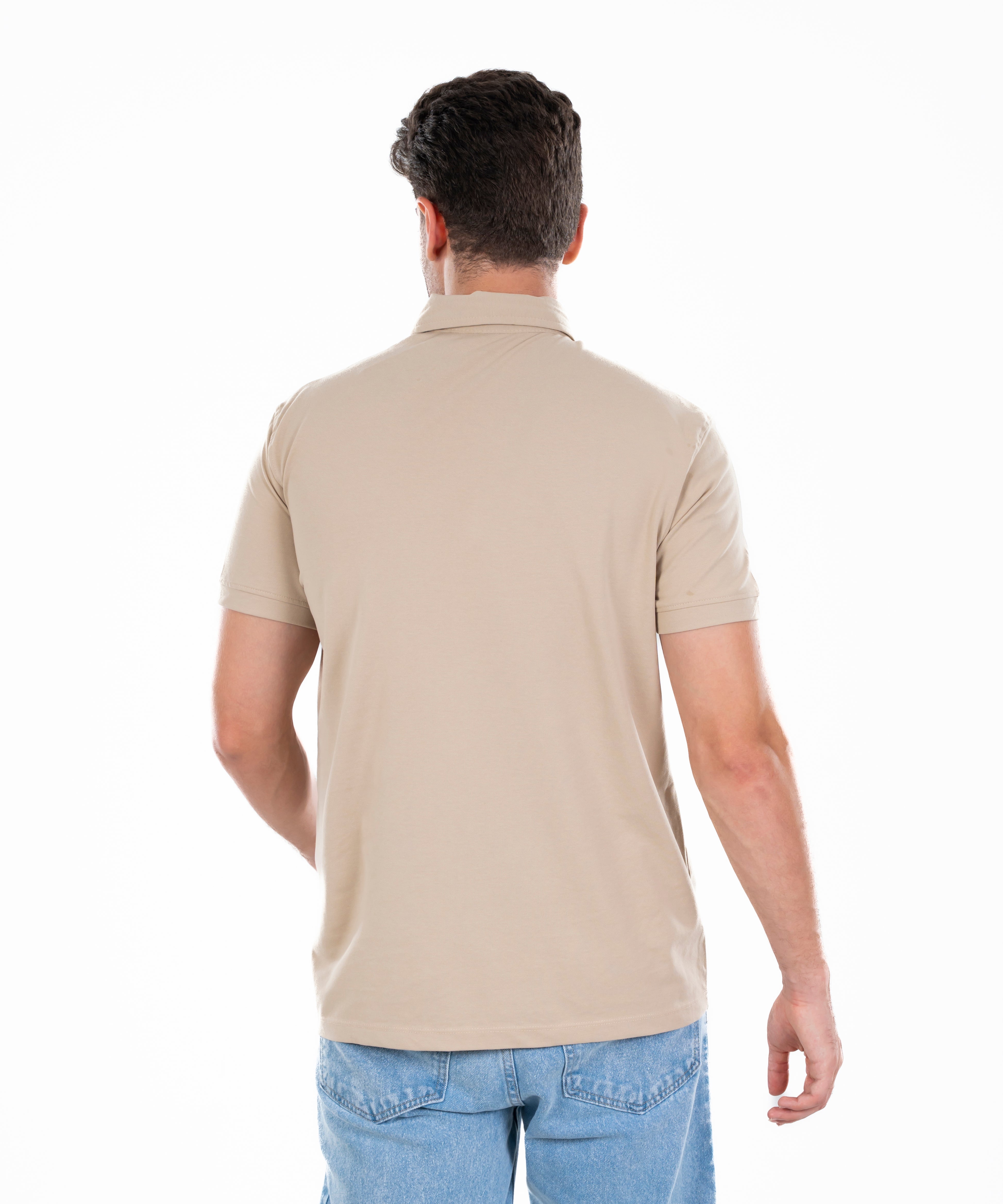 Polo T-shirt - Men - Plain