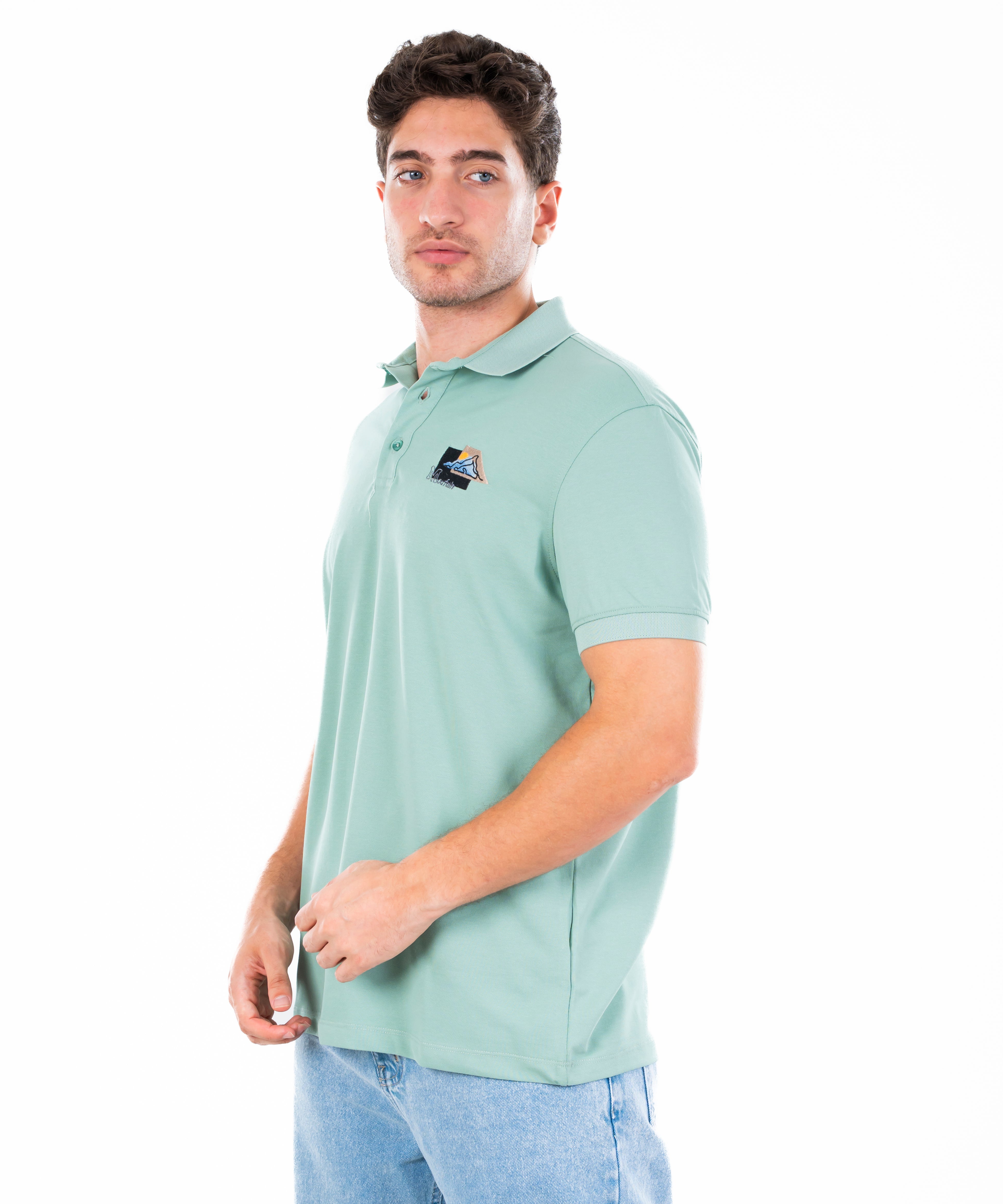 Polo T-shirt - Men - Plain