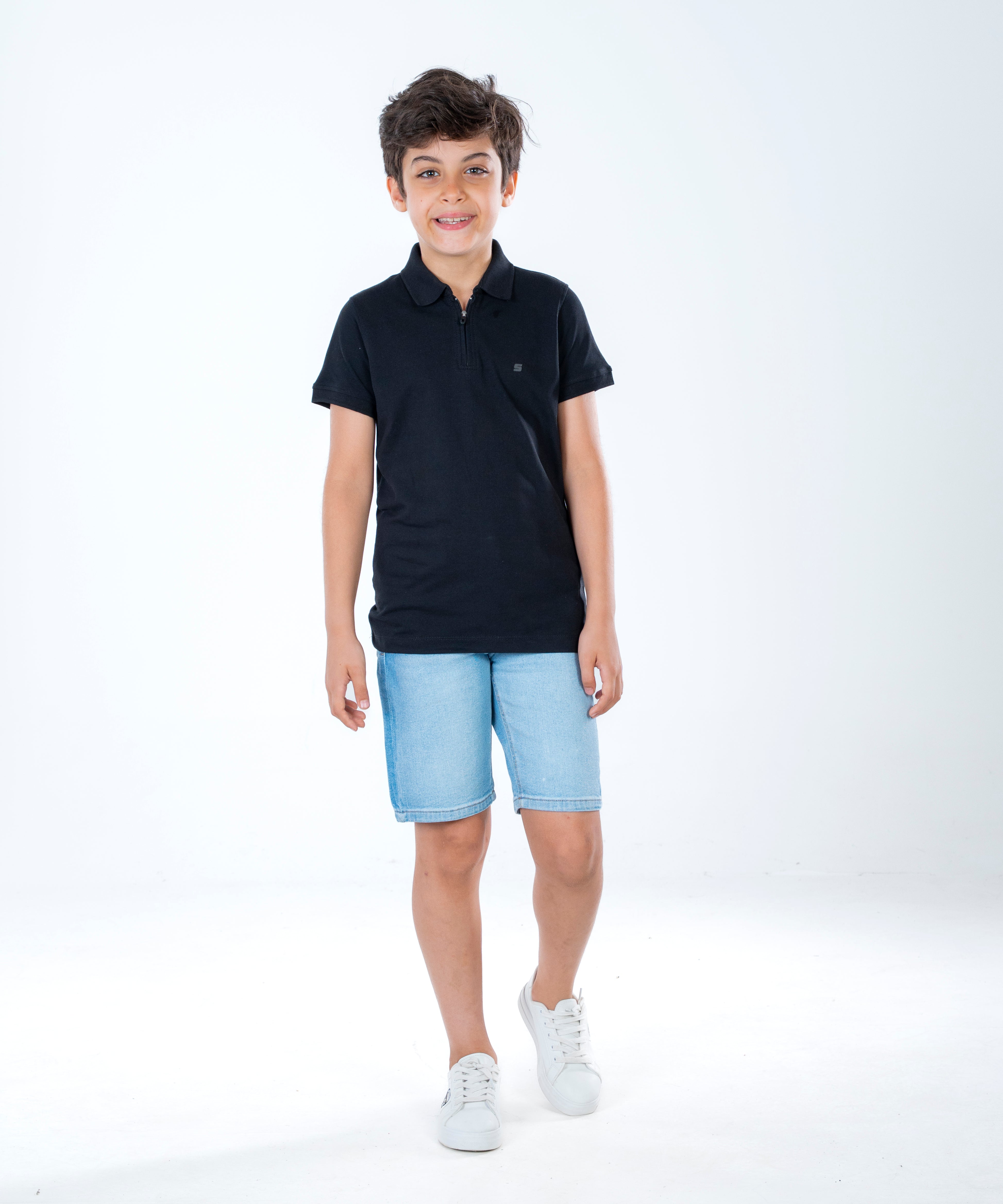 Polo T Shirt - Boys - Plain