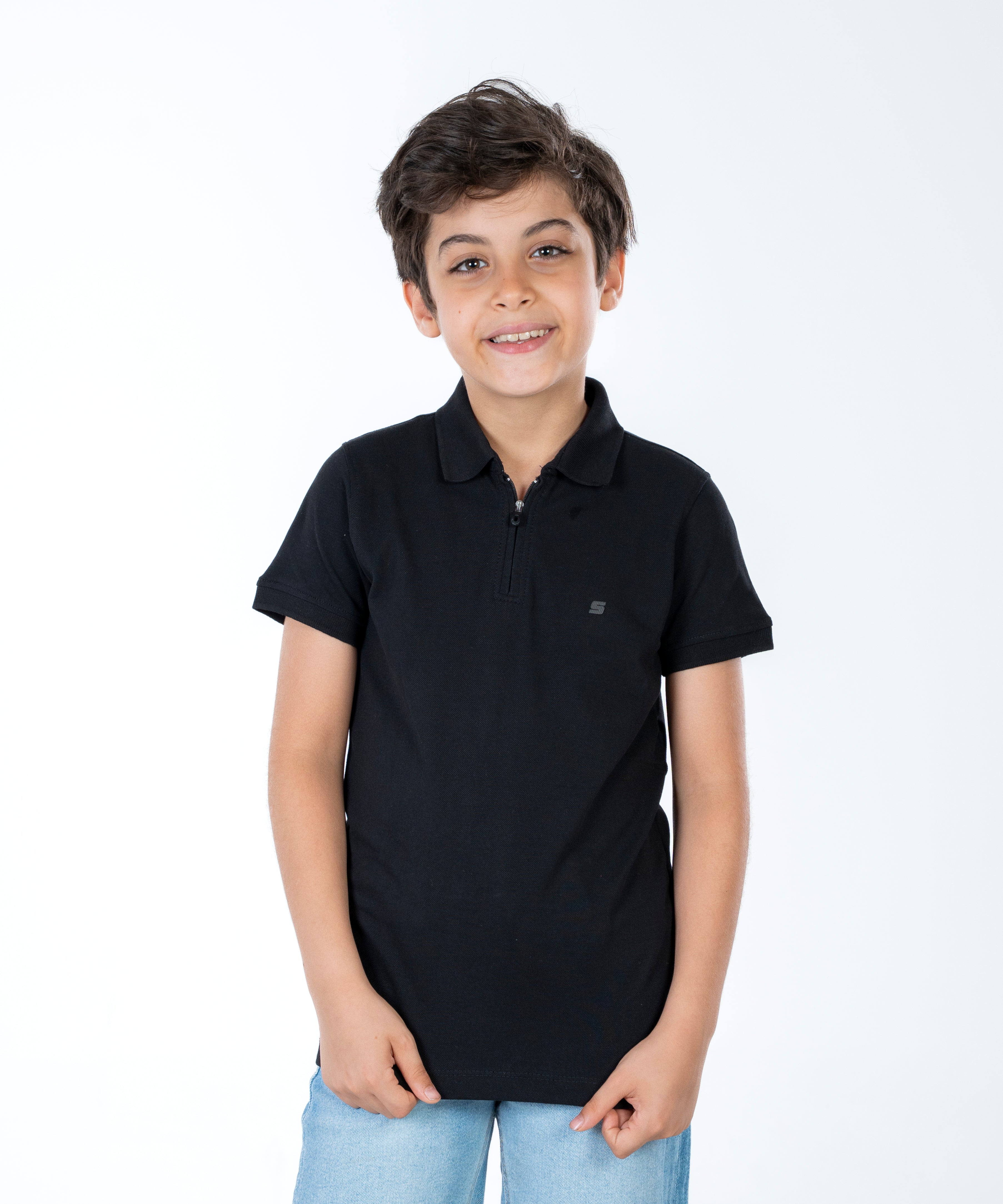 Polo T Shirt - Boys - Plain