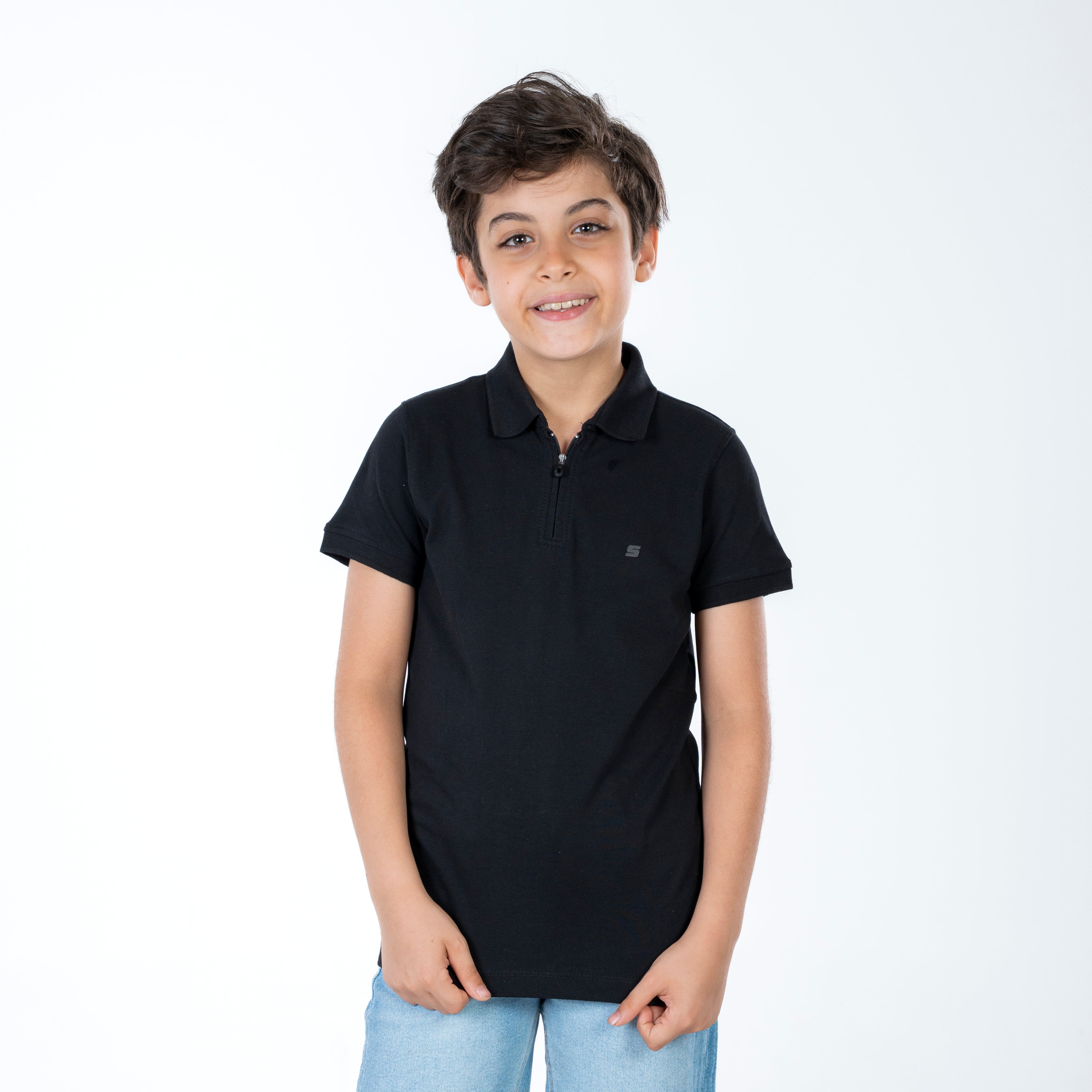 Polo T Shirt - Boys - Plain