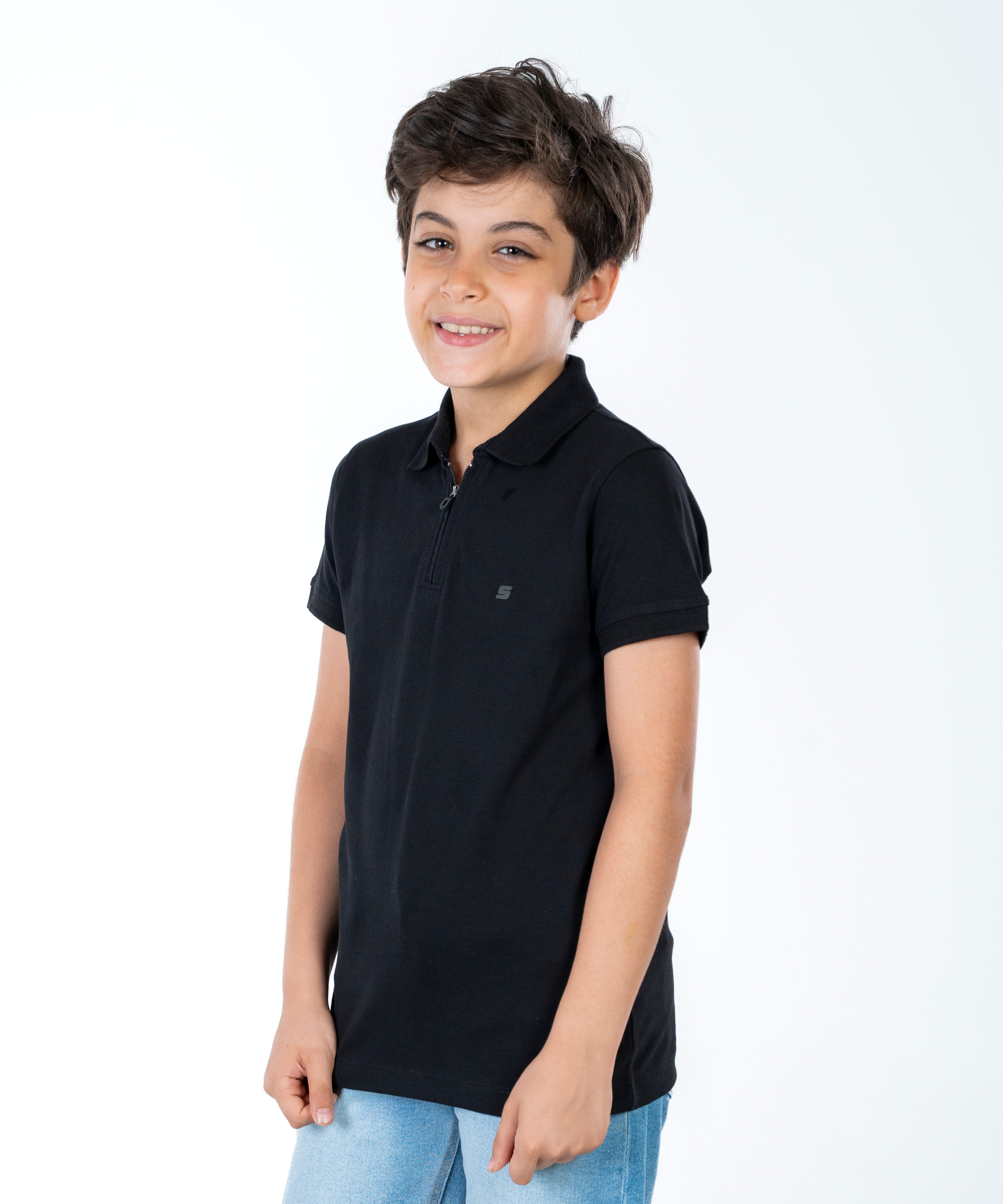 Polo T Shirt - Boys - Plain