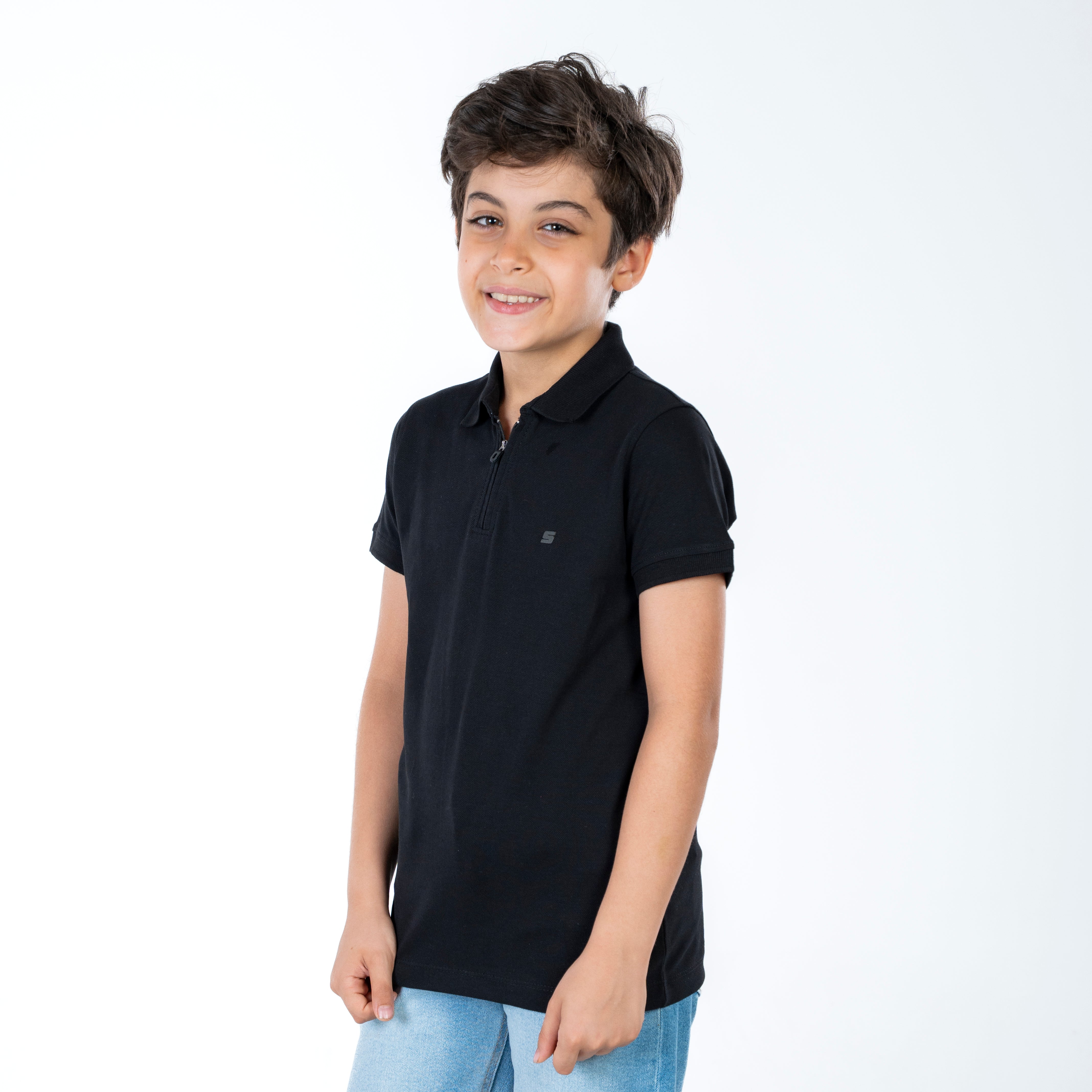 Polo T Shirt - Boys - Plain