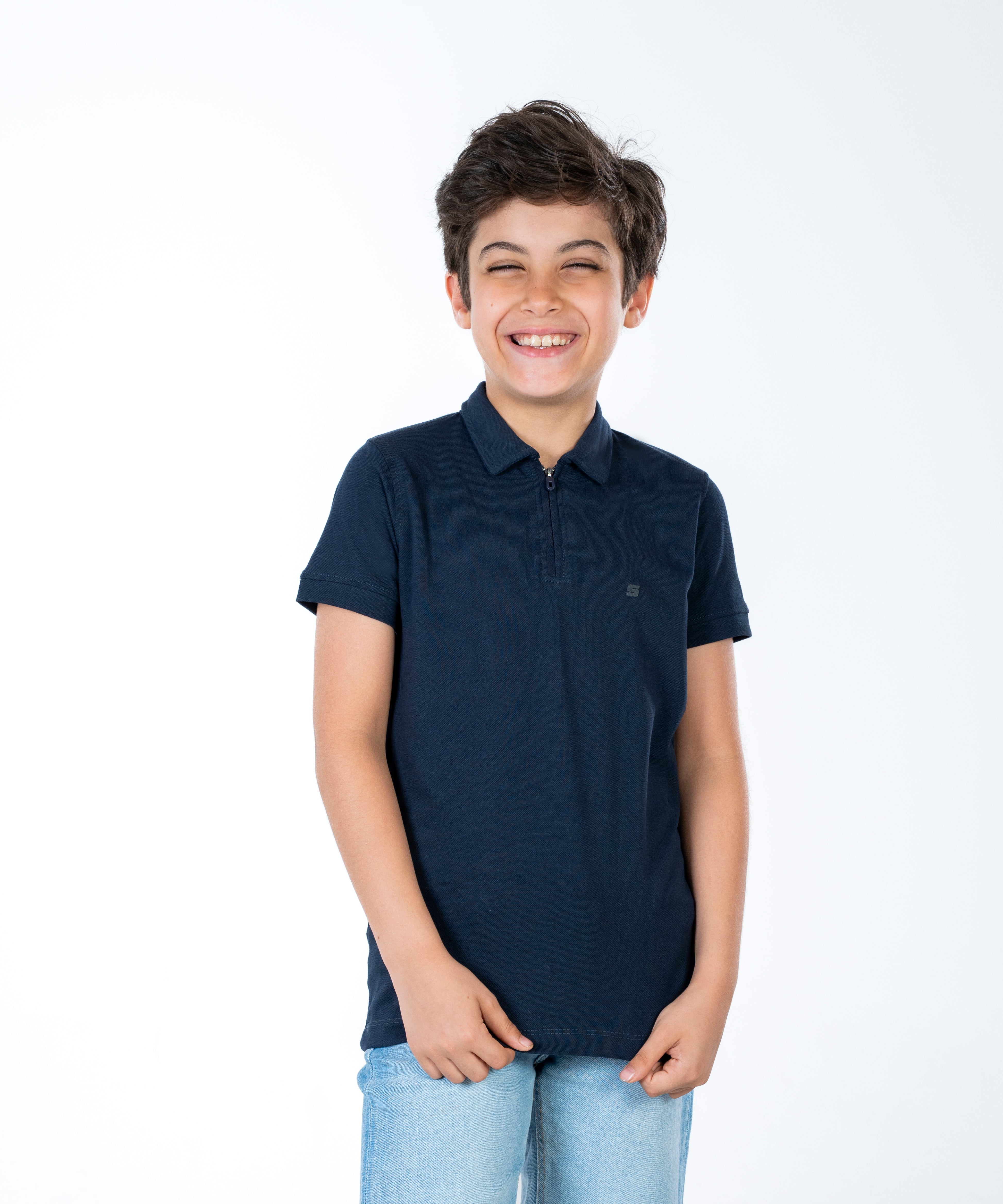 Polo T Shirt - Boys - Plain