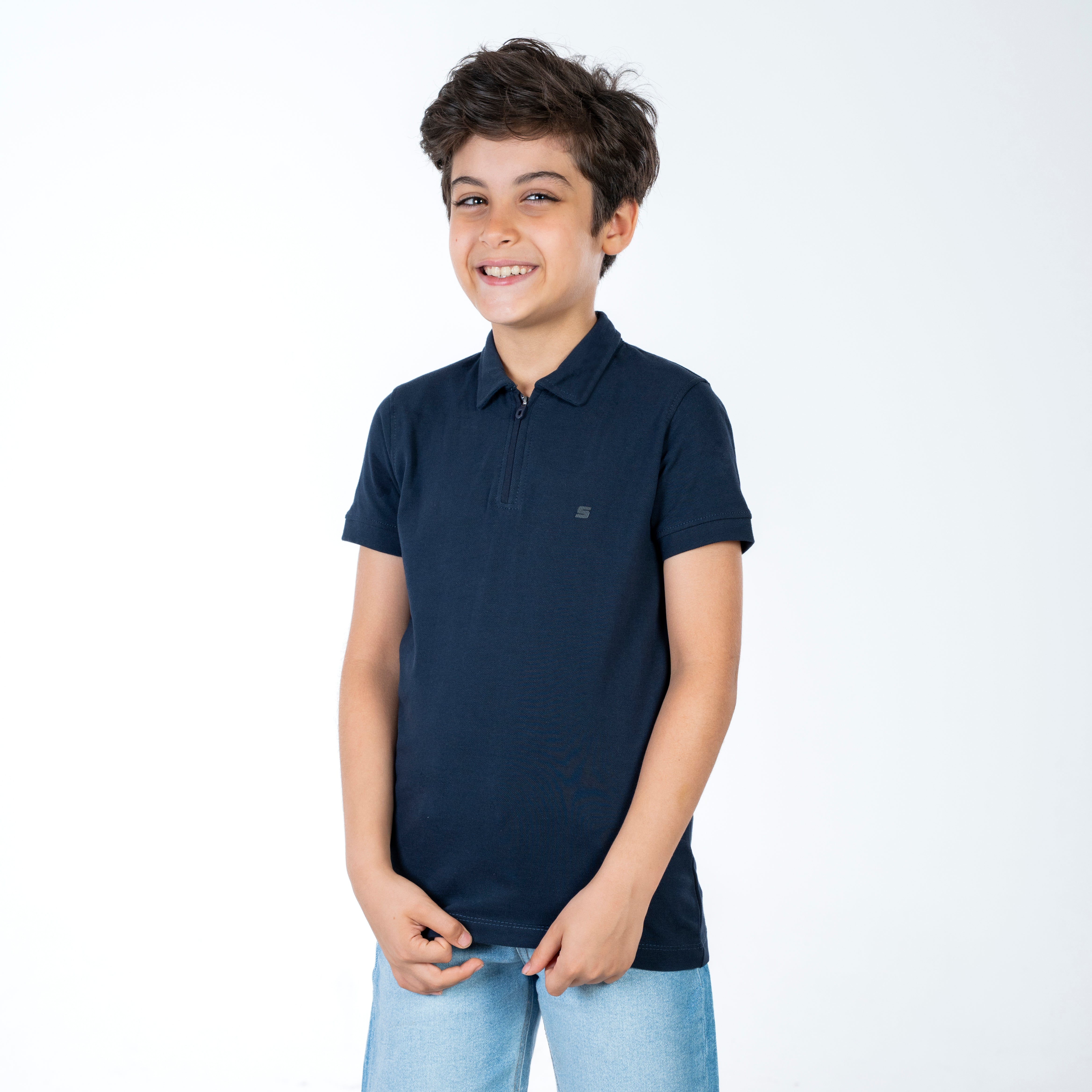 Polo T Shirt - Boys - Plain