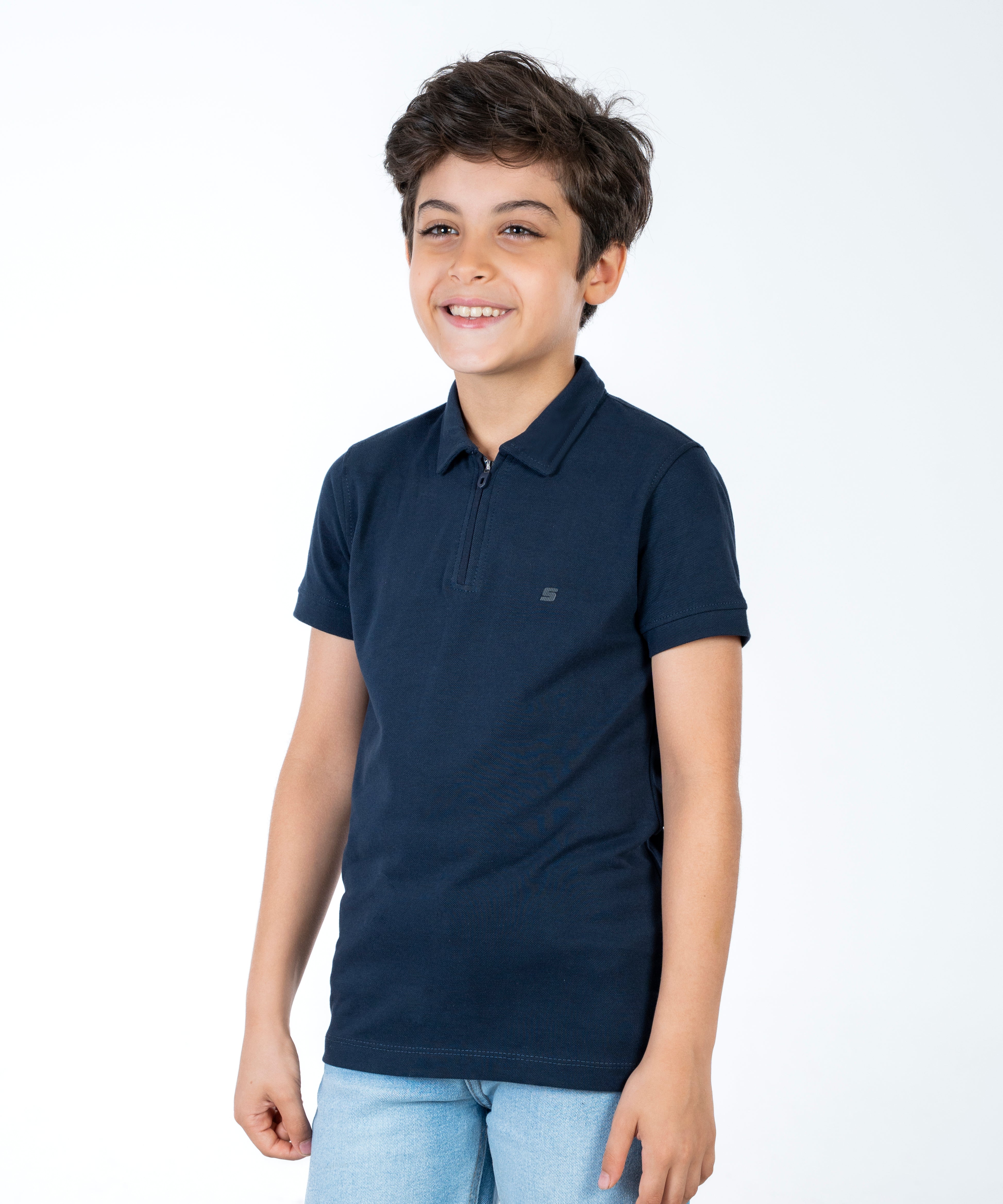 Polo T Shirt - Boys - Plain