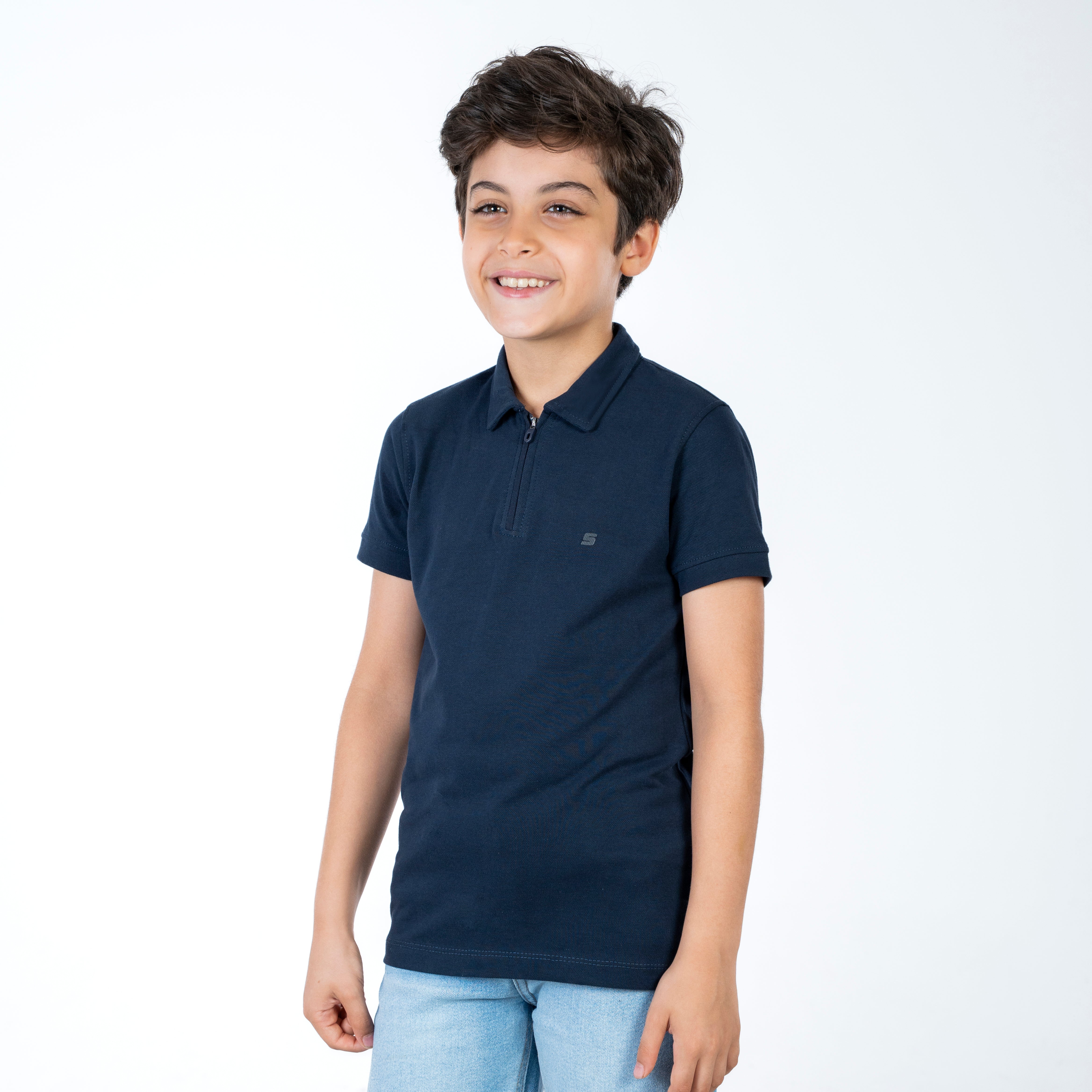 Polo T Shirt - Boys - Plain