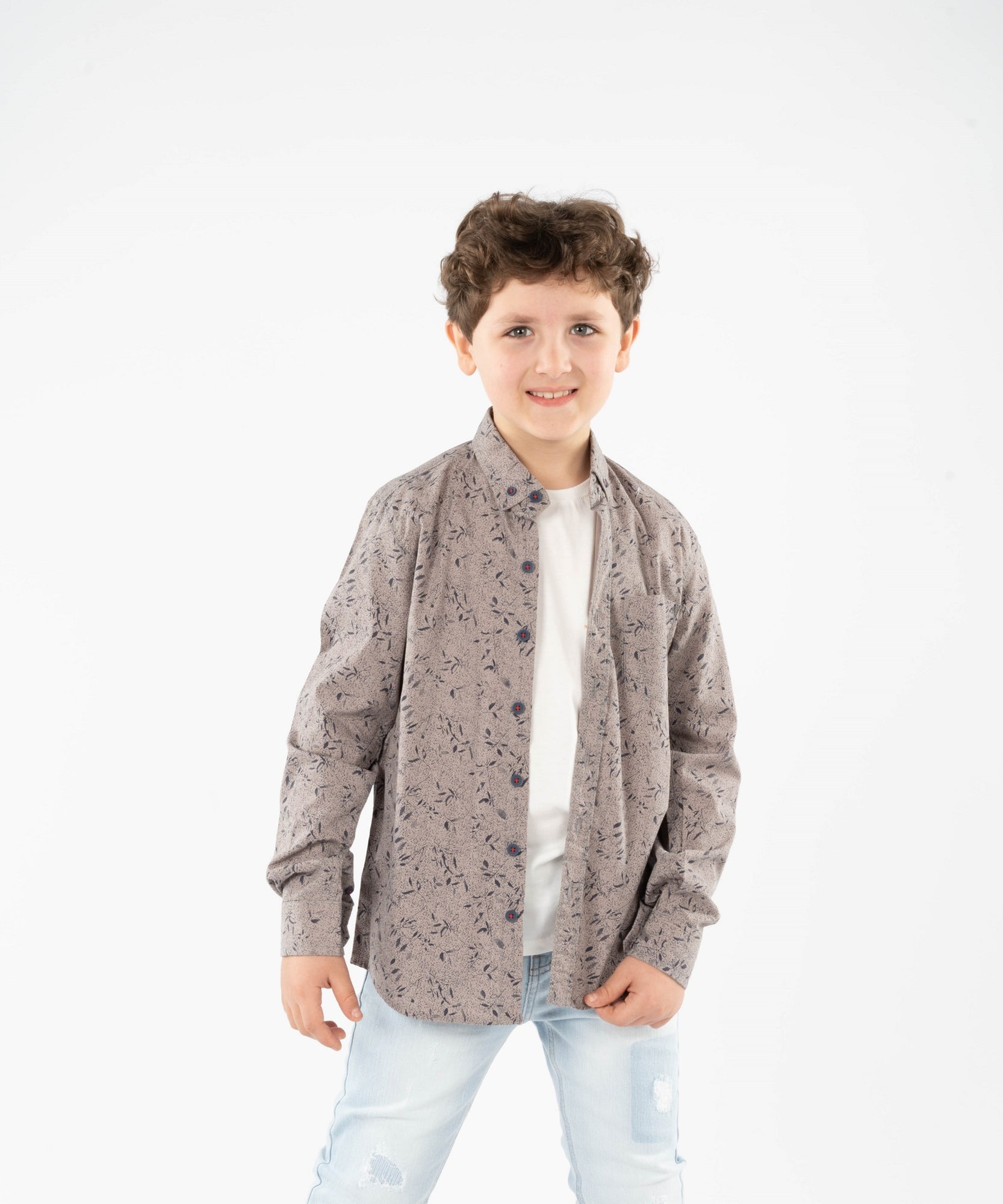 Long Sleeve Shirt - Boys - Outlet