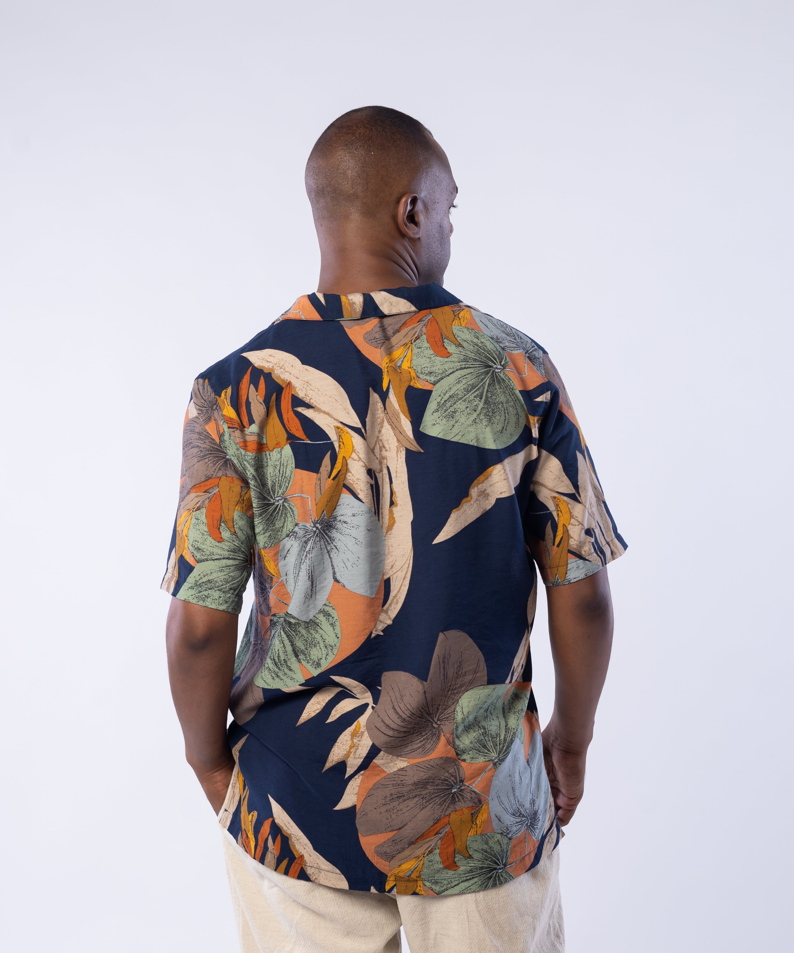 Half Sleeve Shirt - Men - Plaid